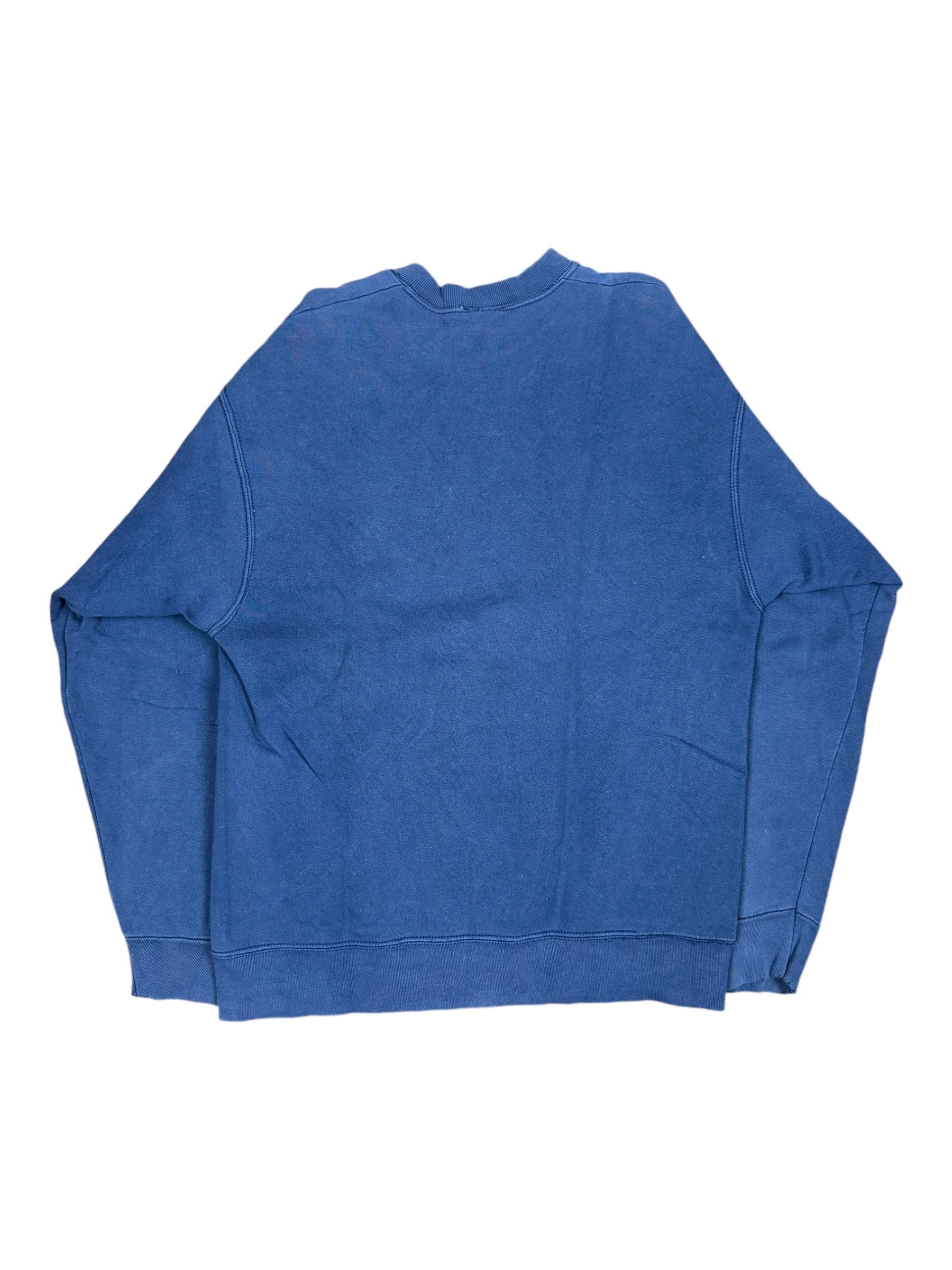 SSUR 90s Navy Blue Your Face Here Crewneck Size Medium