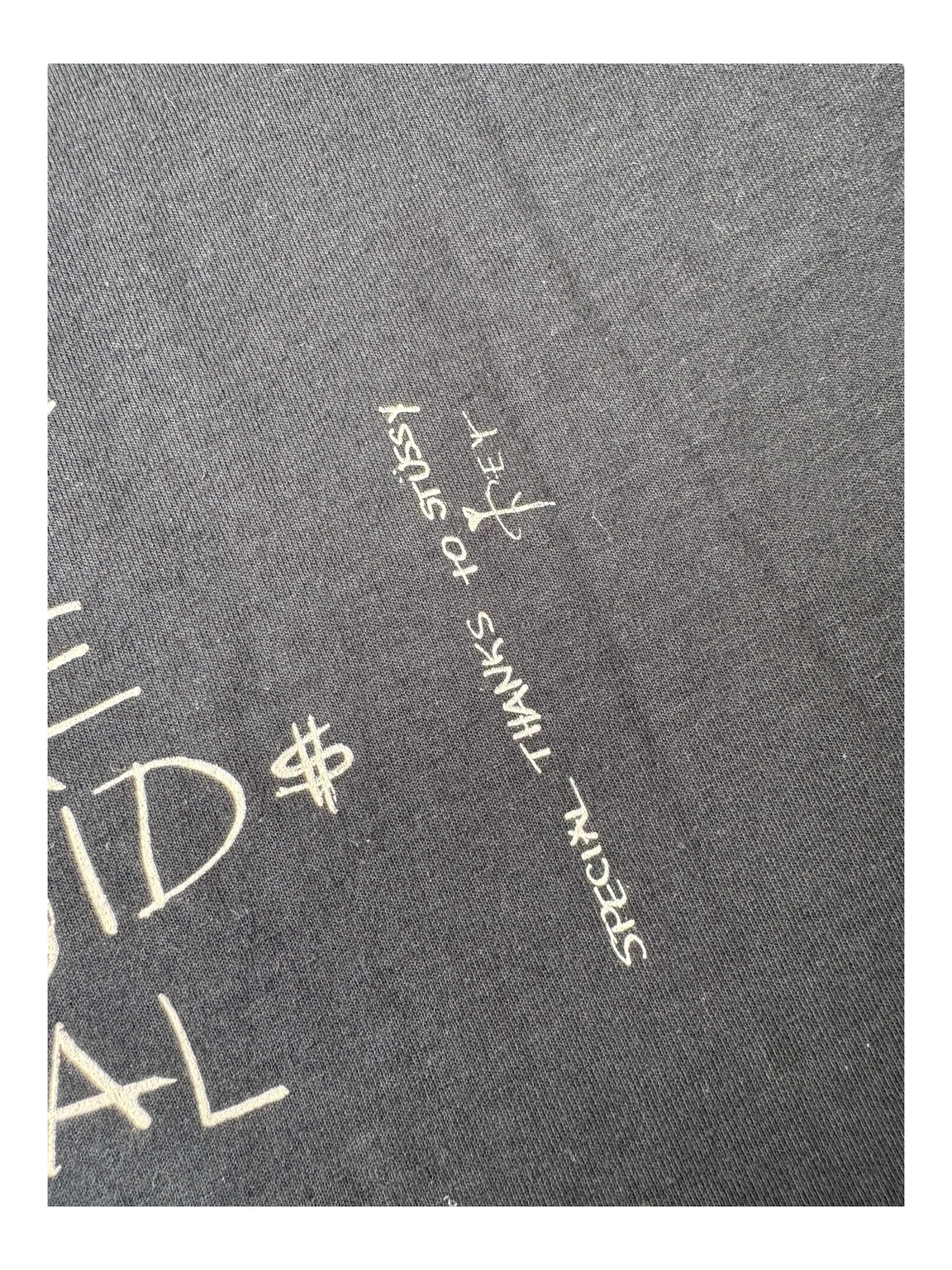 Liquid Sky Ltd by Rey Zorro 90s Stupid Stussy Rip Size Large Deadstock