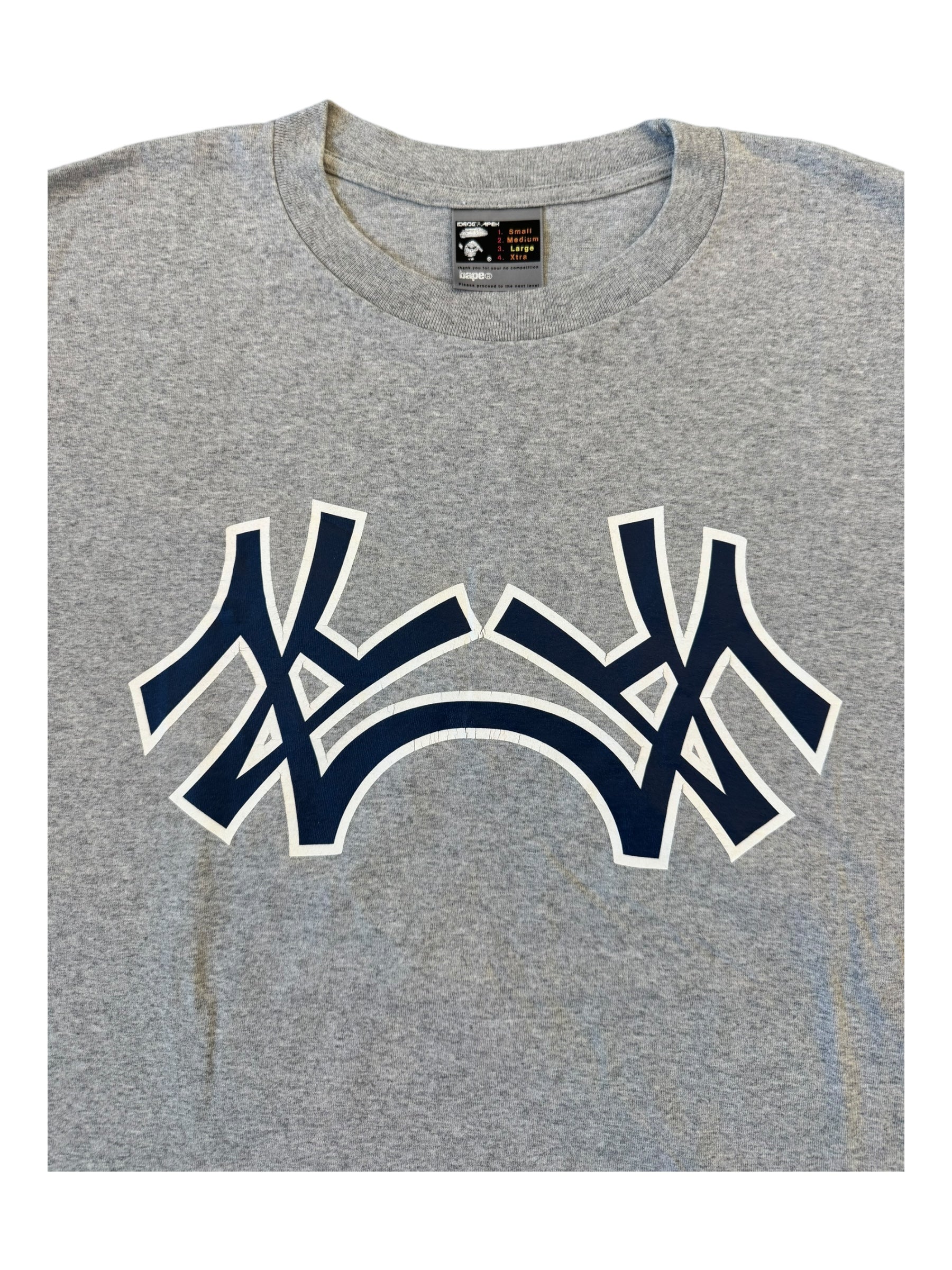 Bape 00s Bape x Neighborhood Yankees Logo Size Large