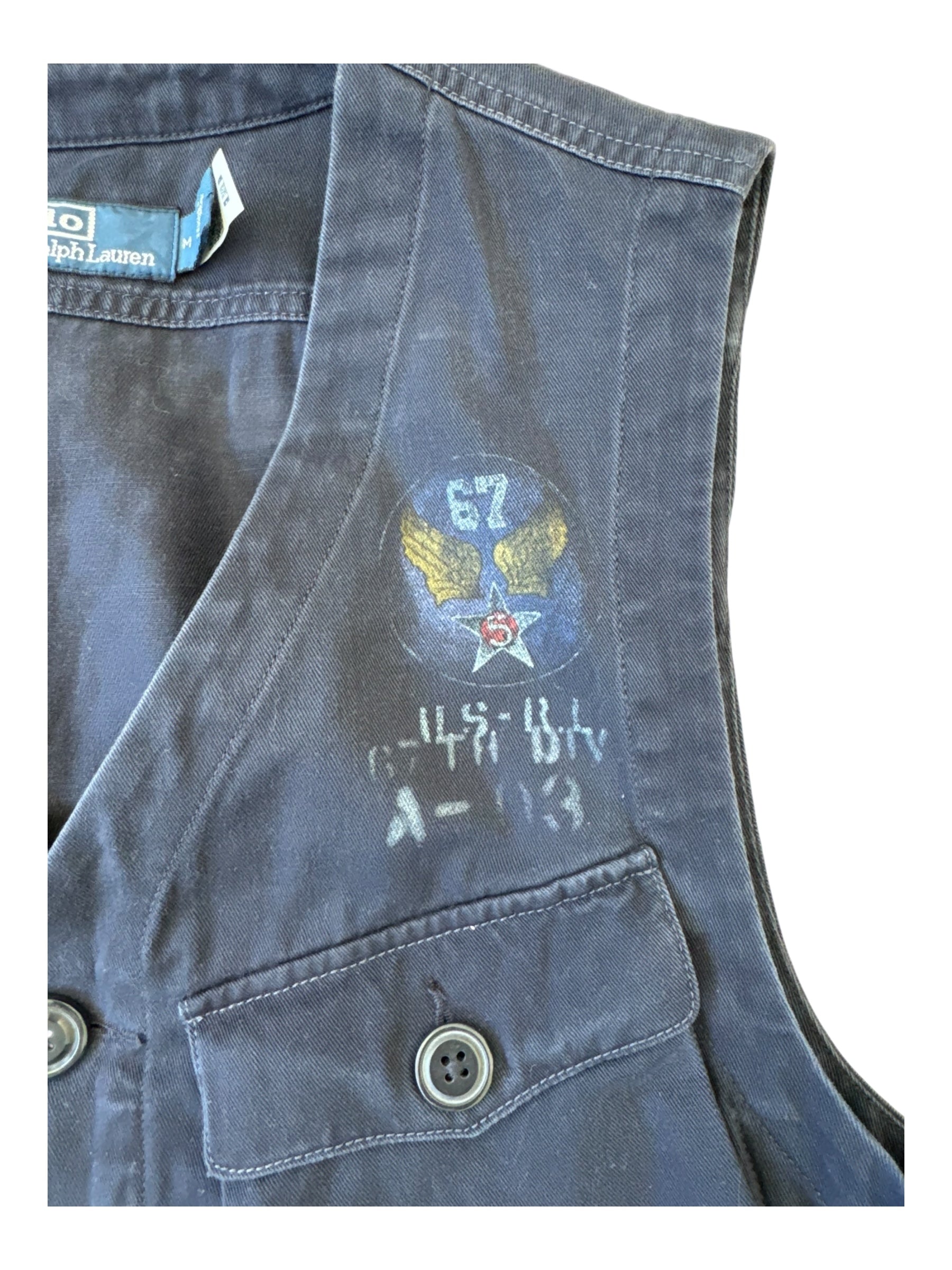 Polo Ralph Lauren Modern Utility Pocket Vest New w/ Tags Size Medium