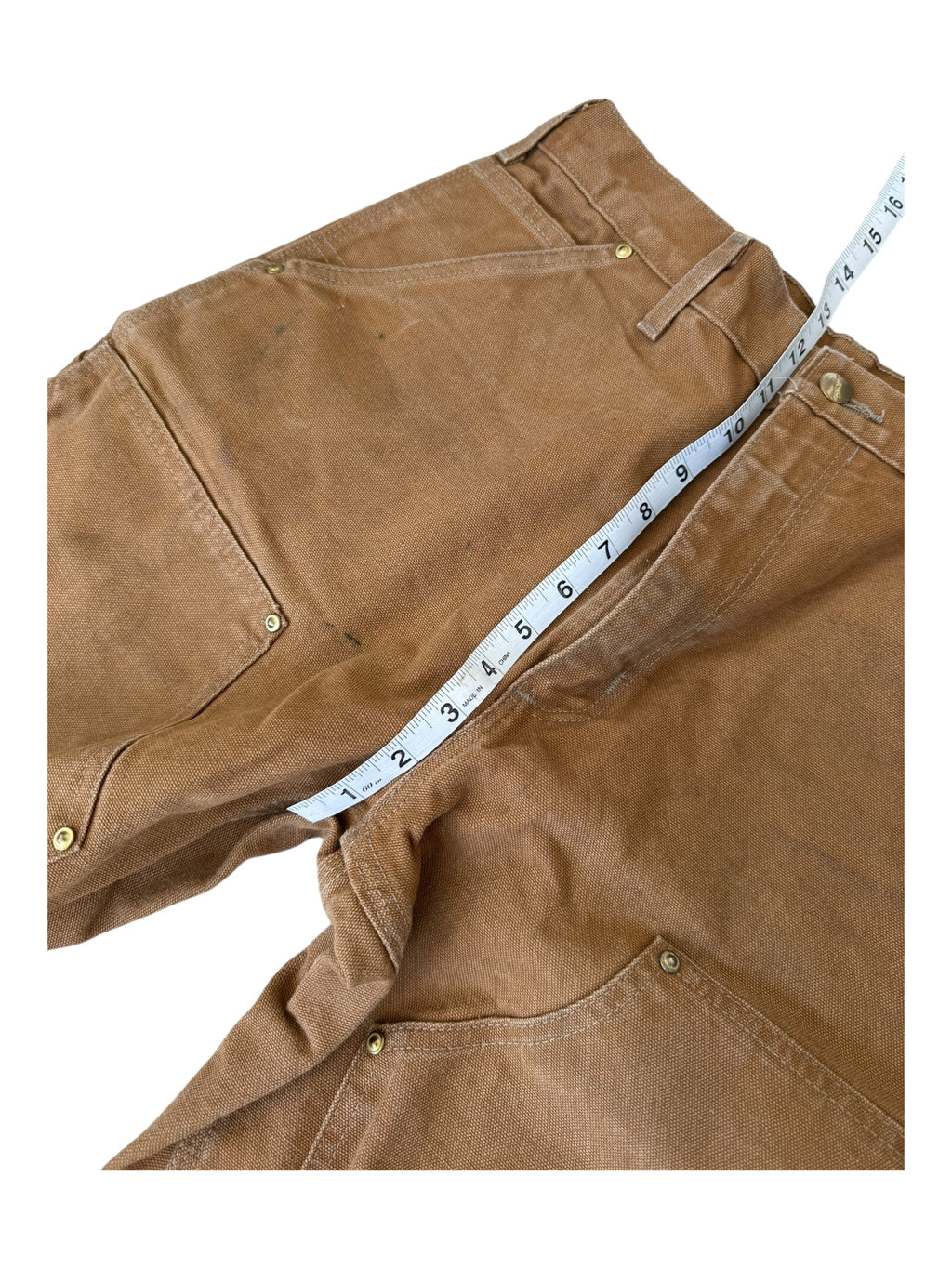 Carhartt 90s Tan Double Knees Size 32 x 34