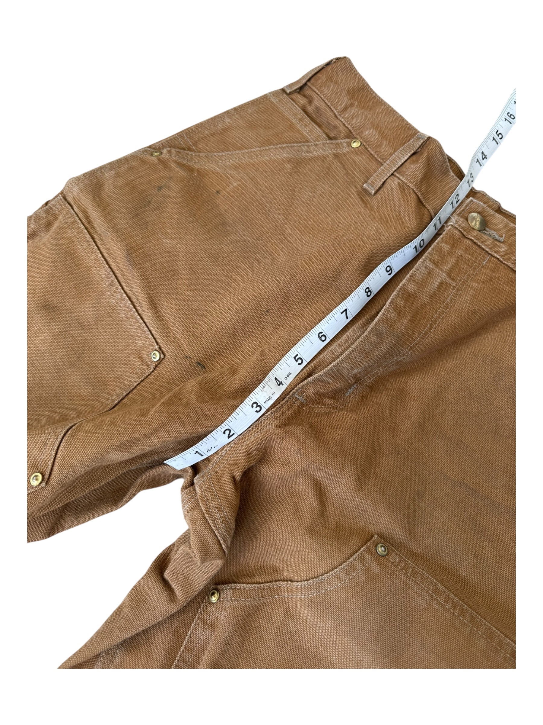 Carhartt 90s Tan Double Knees Size 32 x 34