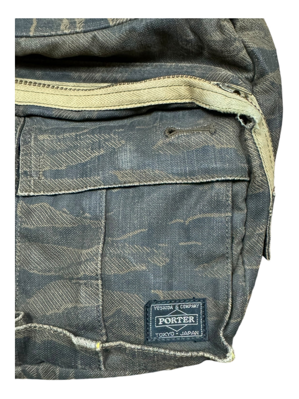 Porter Tokyo 90s Camo Shoulder Bag