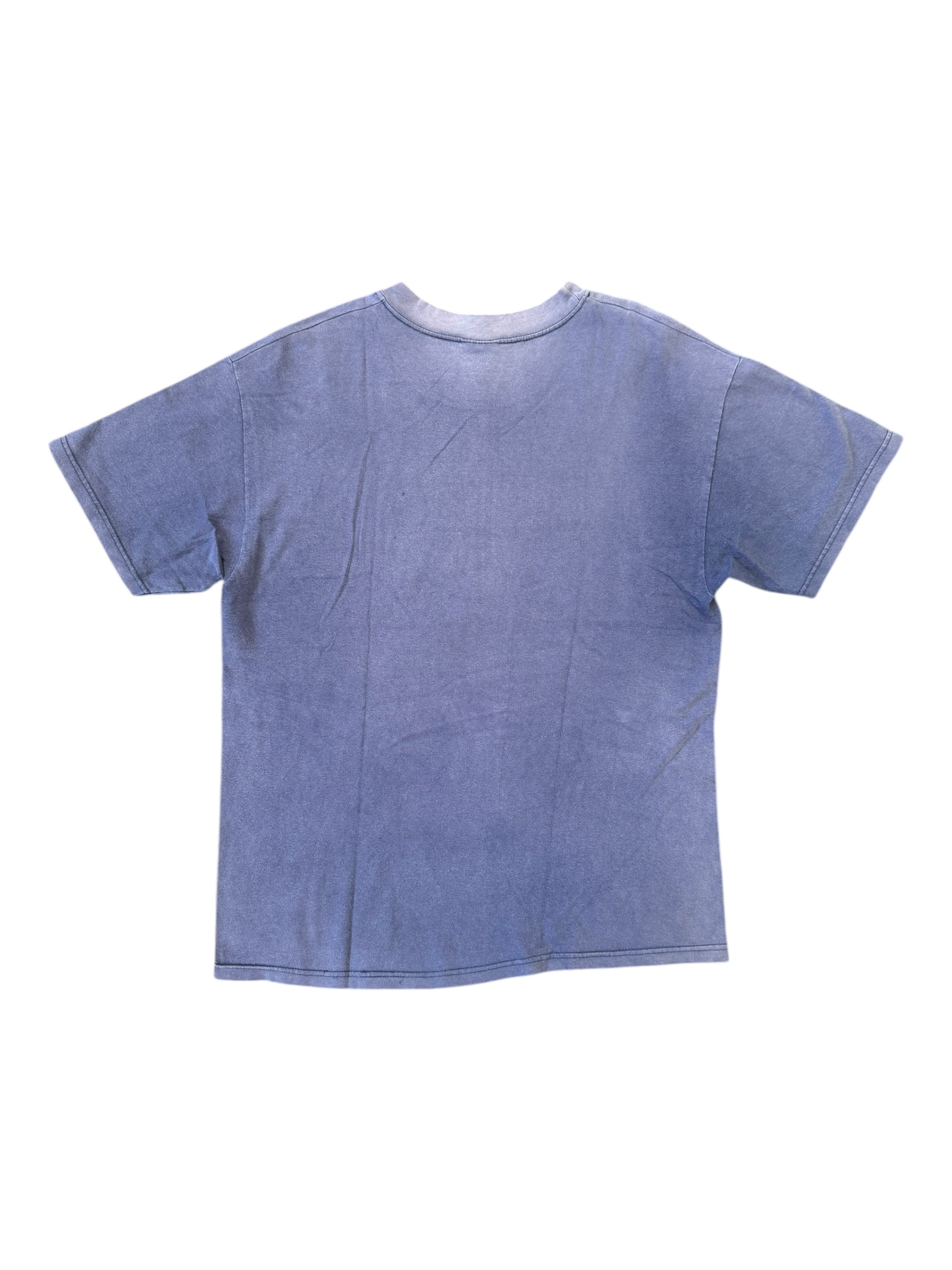 Spitfire 90s Navy Split Logo Faded Hanes Beefy Size Large