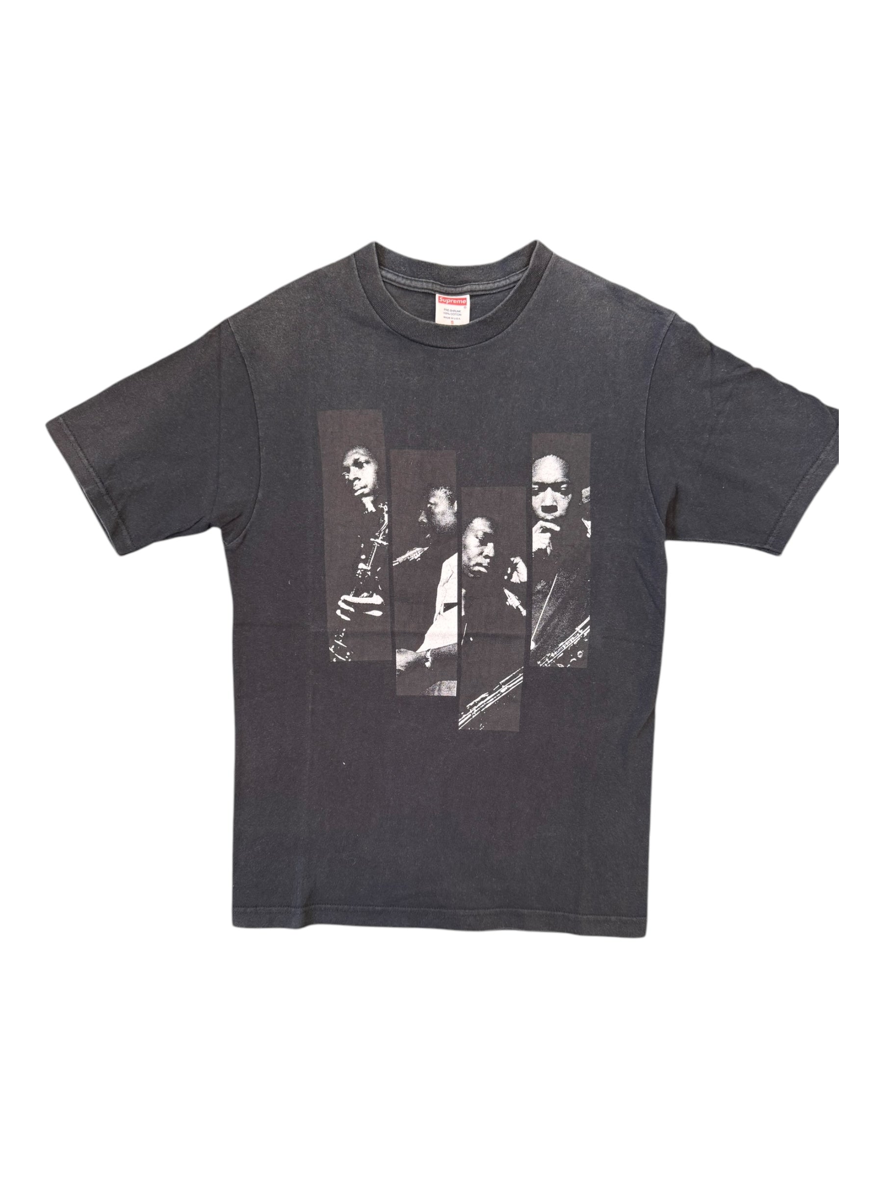 Supreme 2008 John Coltrane Band Black T-Shirt Size Small