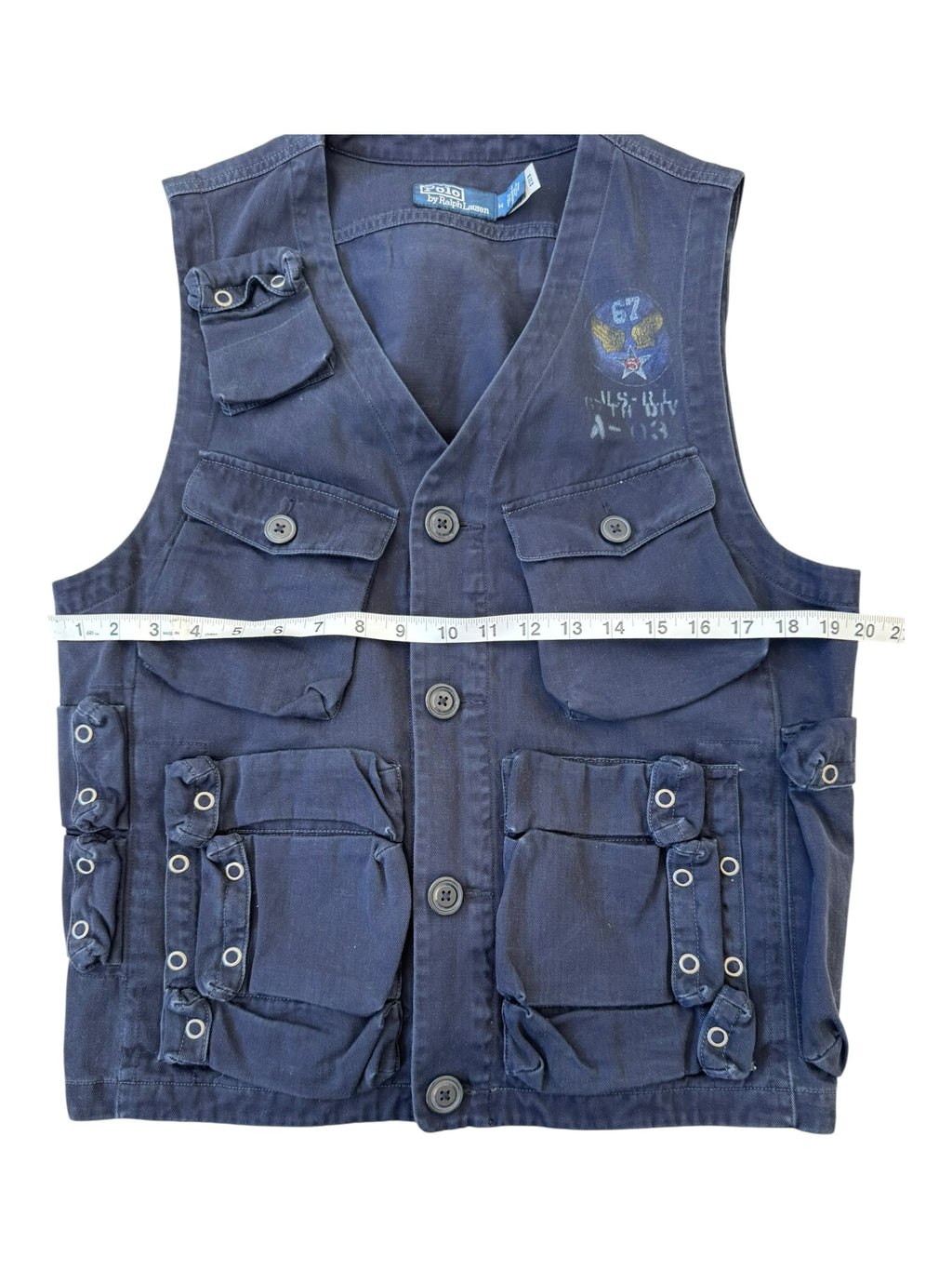 Polo Ralph Lauren Modern Utility Pocket Vest New w/ Tags Size Medium