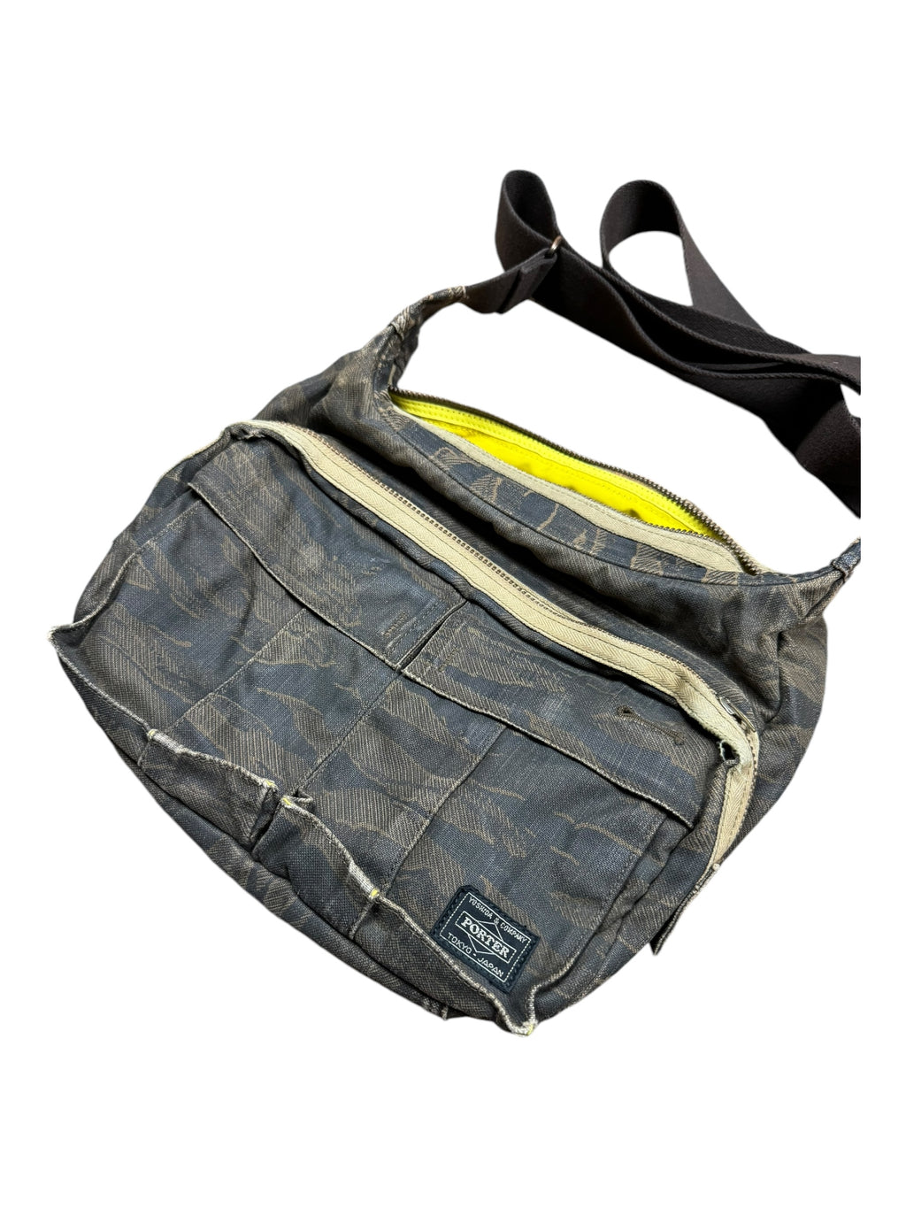 Porter Tokyo 90s Camo Shoulder Bag