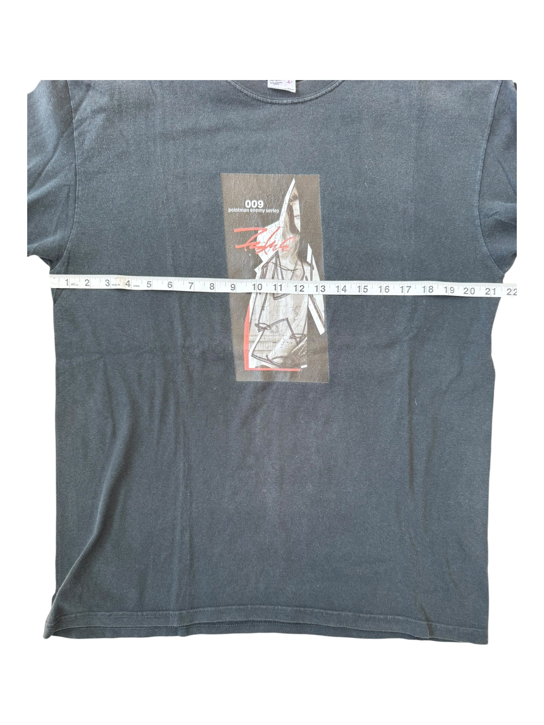 Futura 90s Black Pointman Enemy Series Longsleeve Size Large