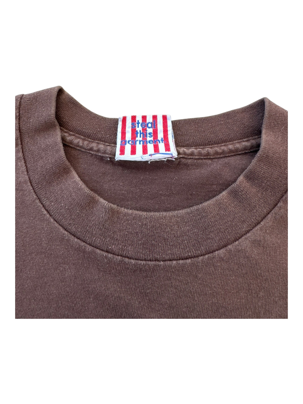 Fuct 90s Brown Gene Simmons Box Logo Size XL