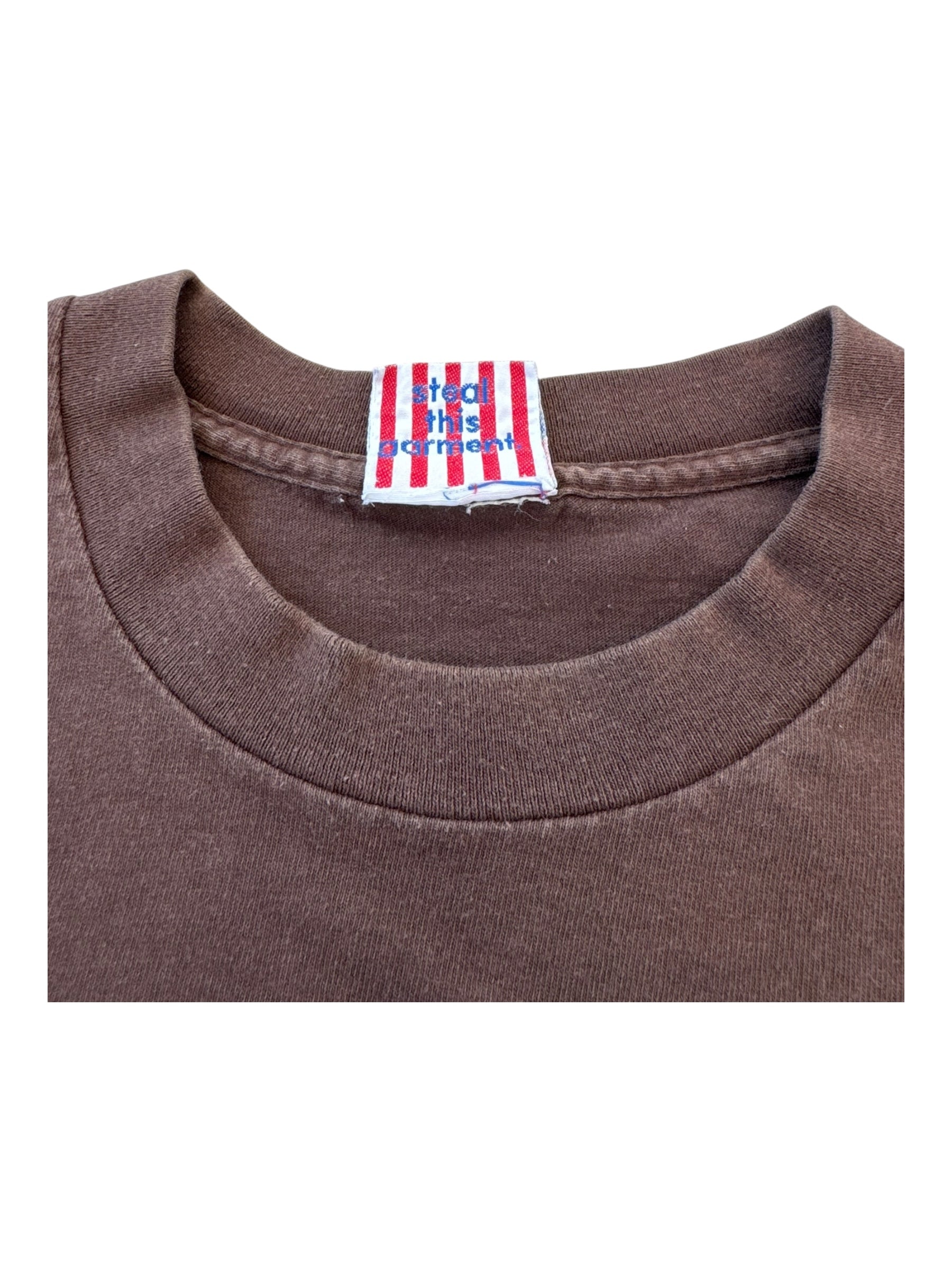 Fuct 90s Brown Gene Simmons Box Logo Size XL