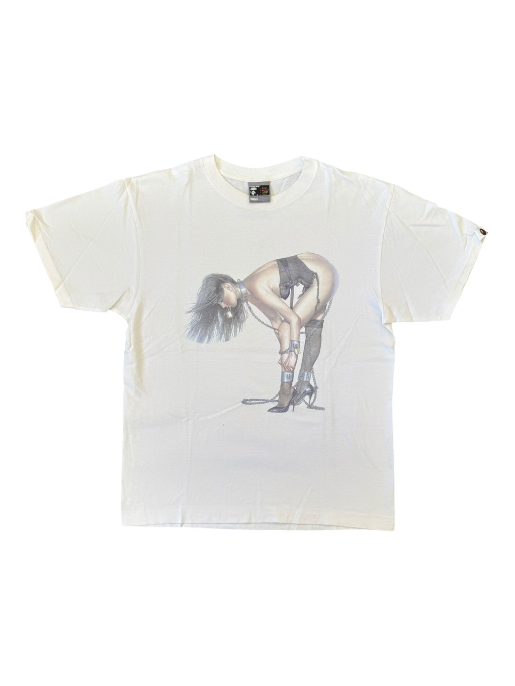 Bape 2002 Babe Gallery Hajime Sorayama Art Exhibition Girl #1 Size Large