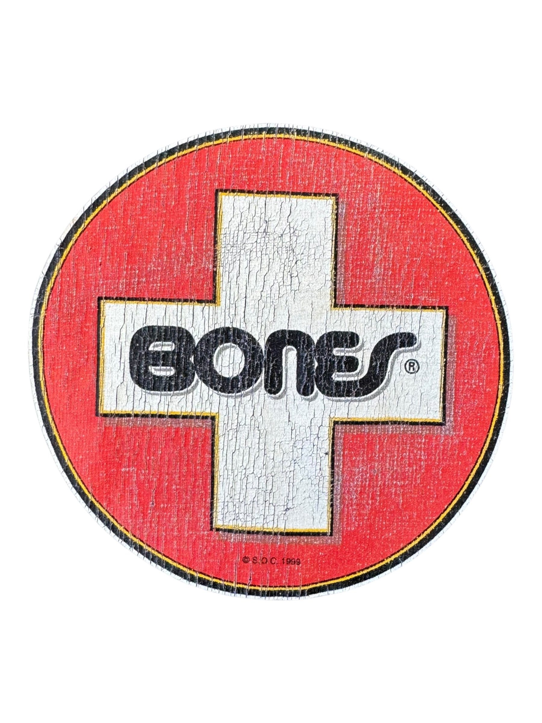 Bones 90s Navy Bones Bearings T-Shirt Size Large