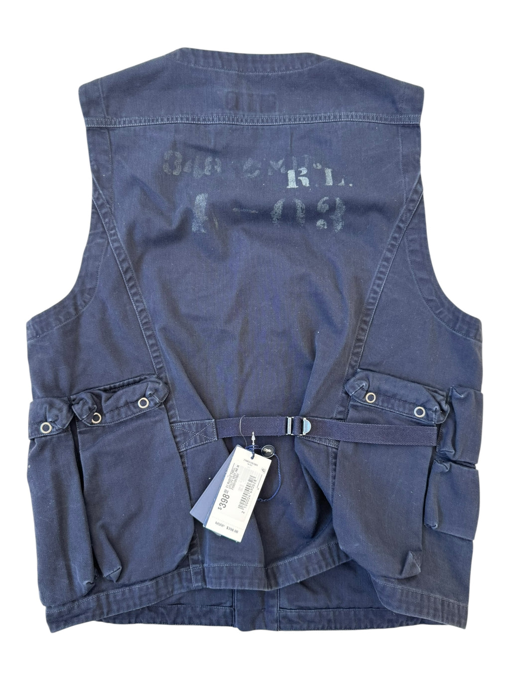 Polo Ralph Lauren Modern Utility Pocket Vest New w/ Tags Size Medium