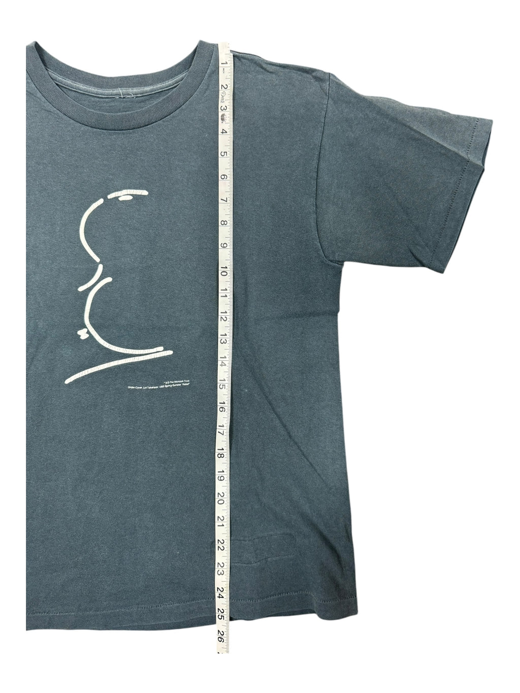 Undercover 90s Face Outline Black T-Shirt Size Medium