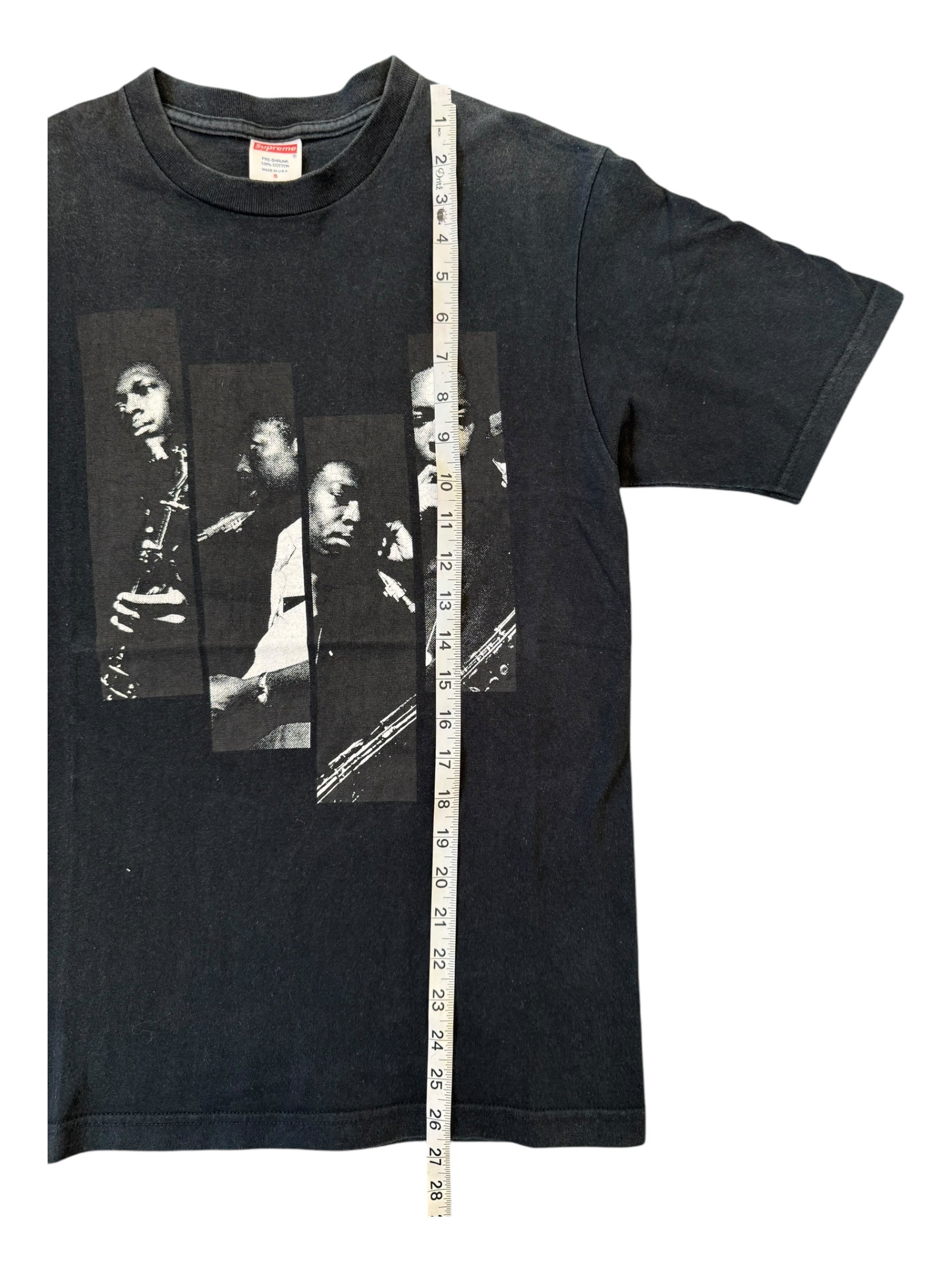 Supreme 2008 John Coltrane Band Black T-Shirt Size Small