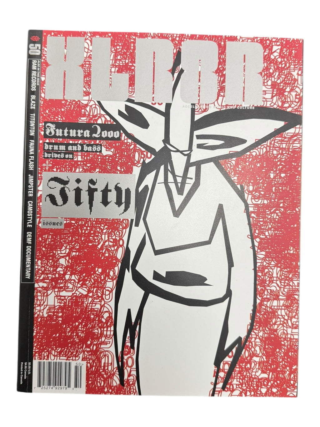 XLR8R 2001 Futura 50th Issue Drum & Bass