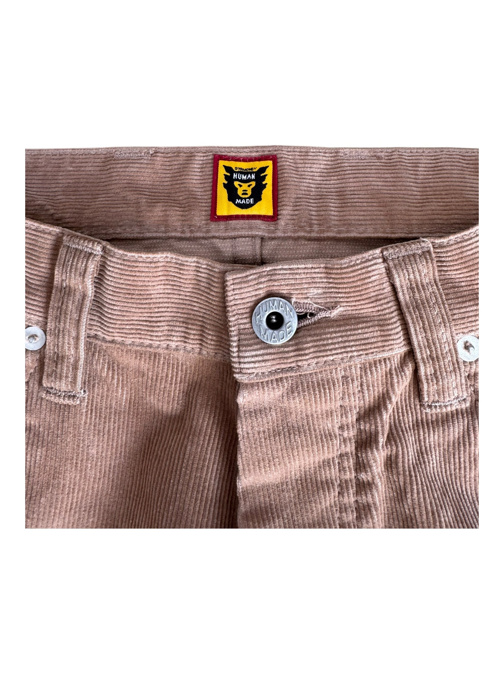 Human Made Tan Corduroy Pants Size Large (32/34)