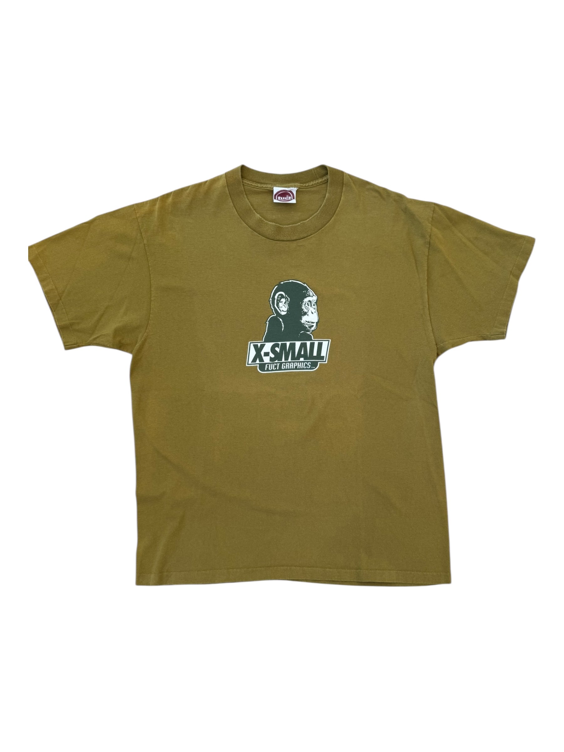 Fuct 90s Olive Fuct x X-Large "X-Small" Fuct Graphics Size XL