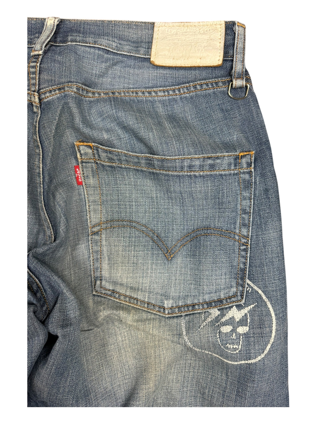 Fragment Design x Levis Side Zipper Denim Jeans Size 32