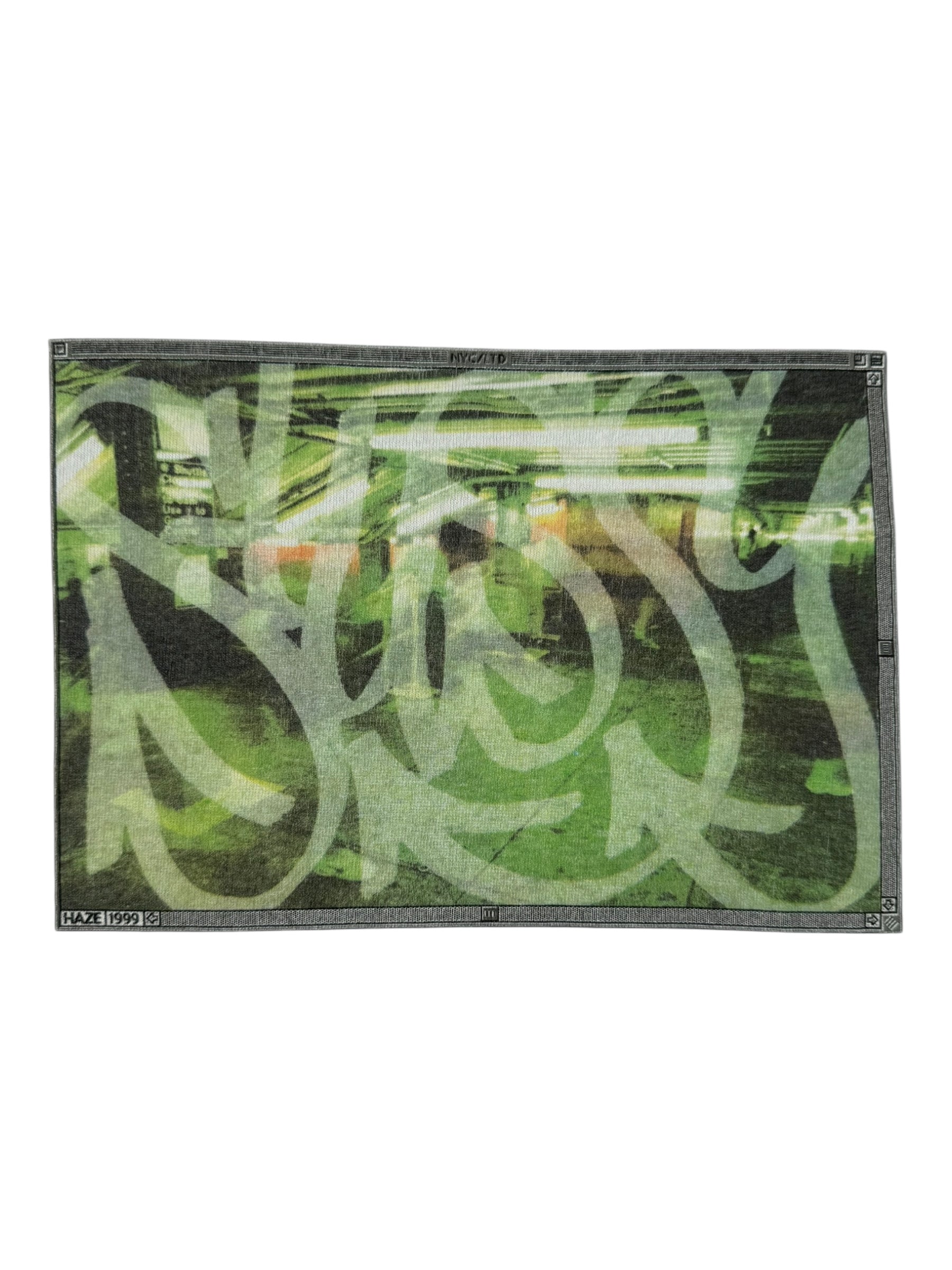 Stussy 90s Stussy x Haze Tag White T-Shirt Size Large