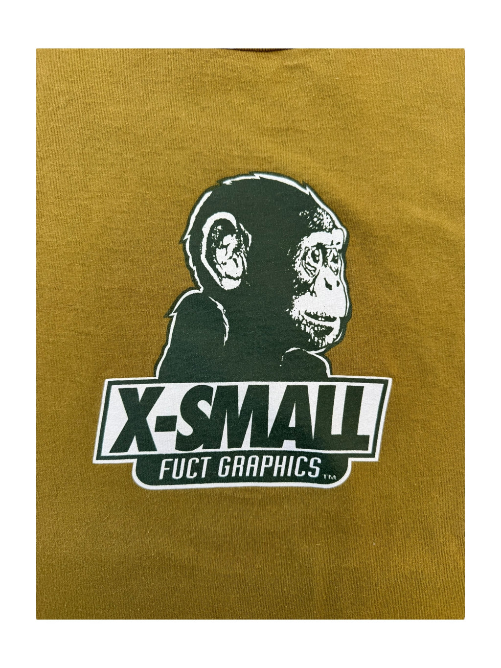 Fuct 90s Olive Fuct x X-Large "X-Small" Fuct Graphics Size XL