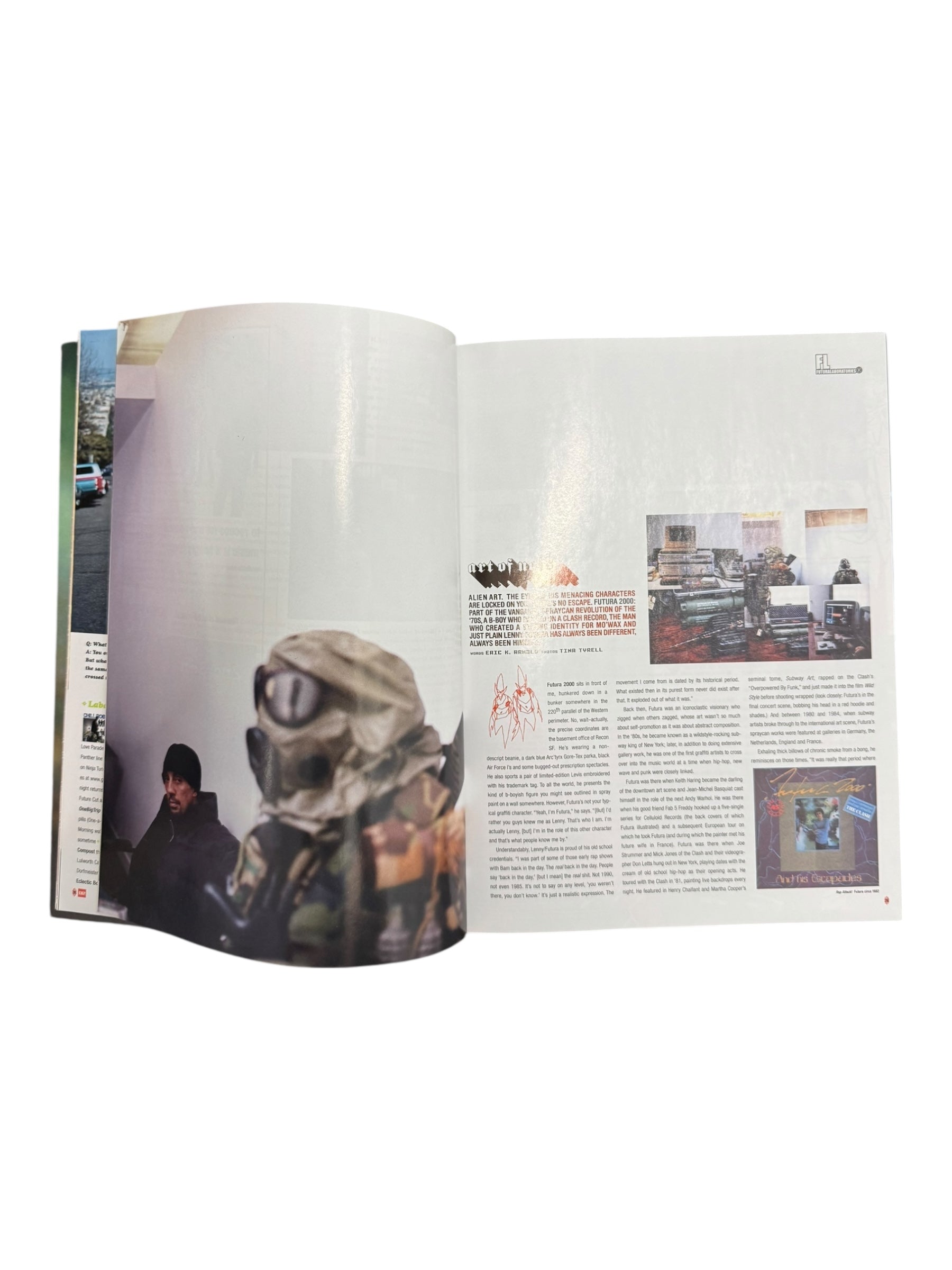 XLR8R 2001 Futura 50th Issue Drum & Bass