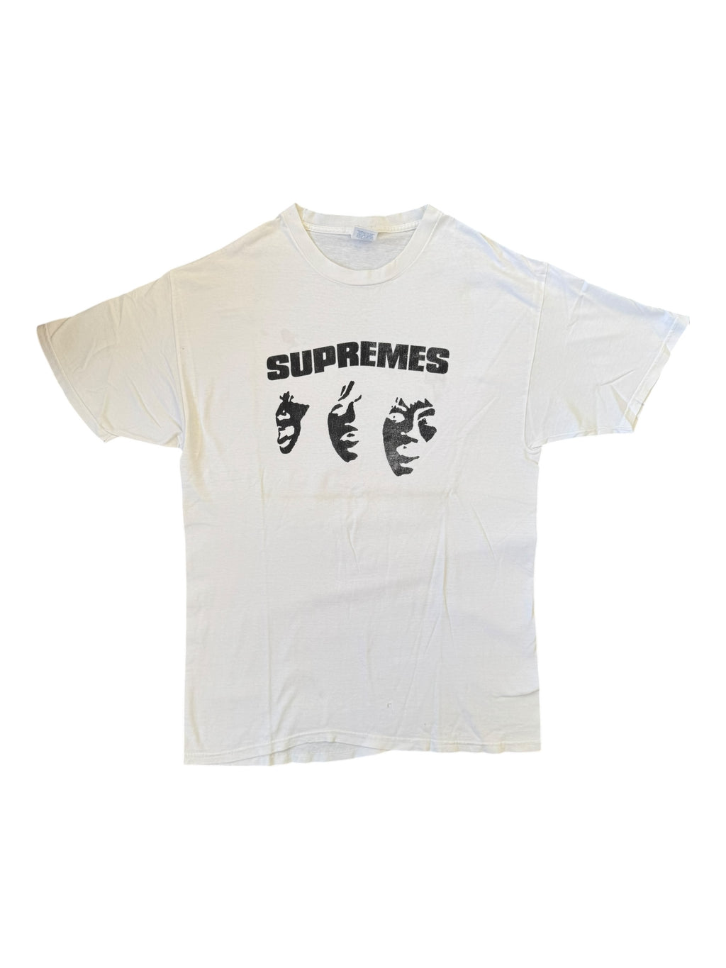Supreme 2001 The Supremes White T-Shirt Size Large