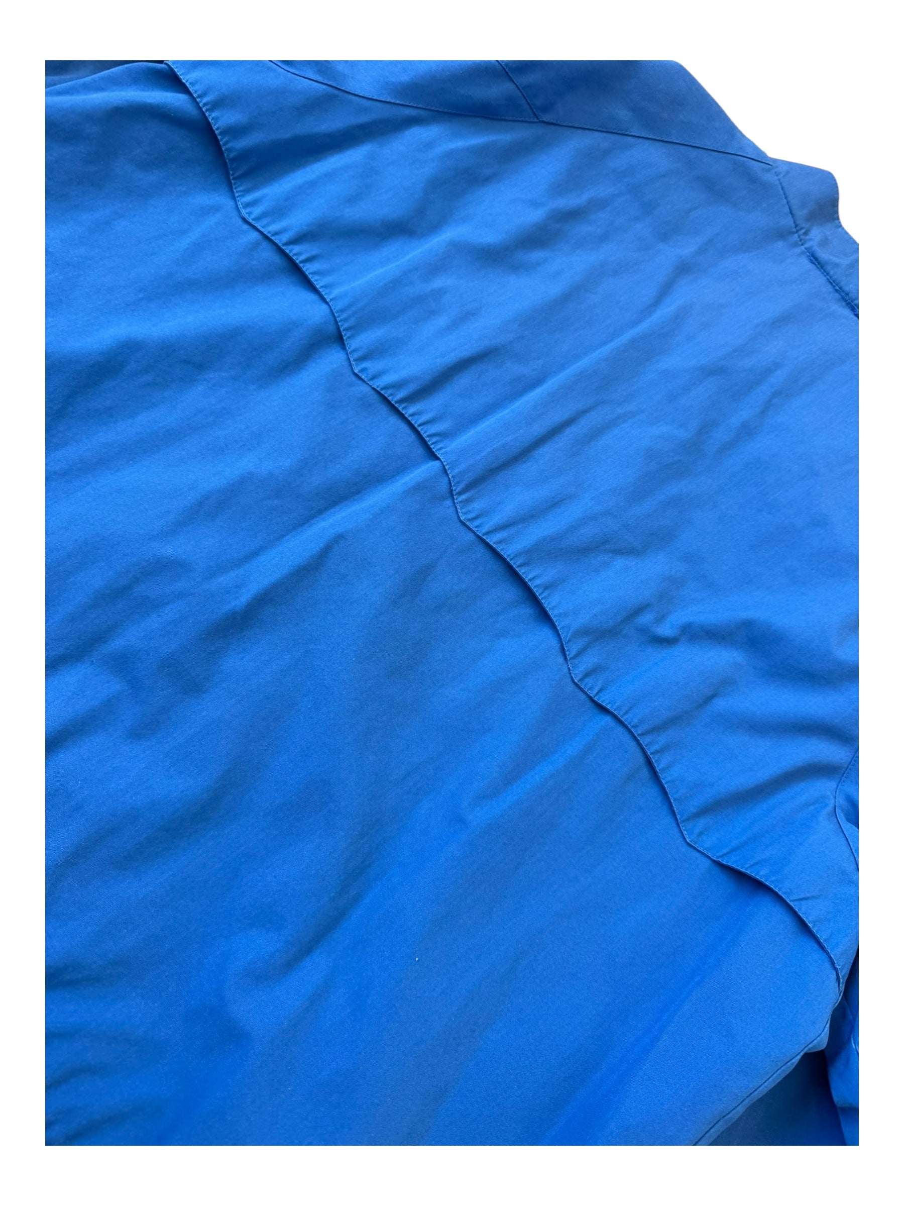 Izod Lacoste Harrington Jacket Blue Plaid Lining Men's XL