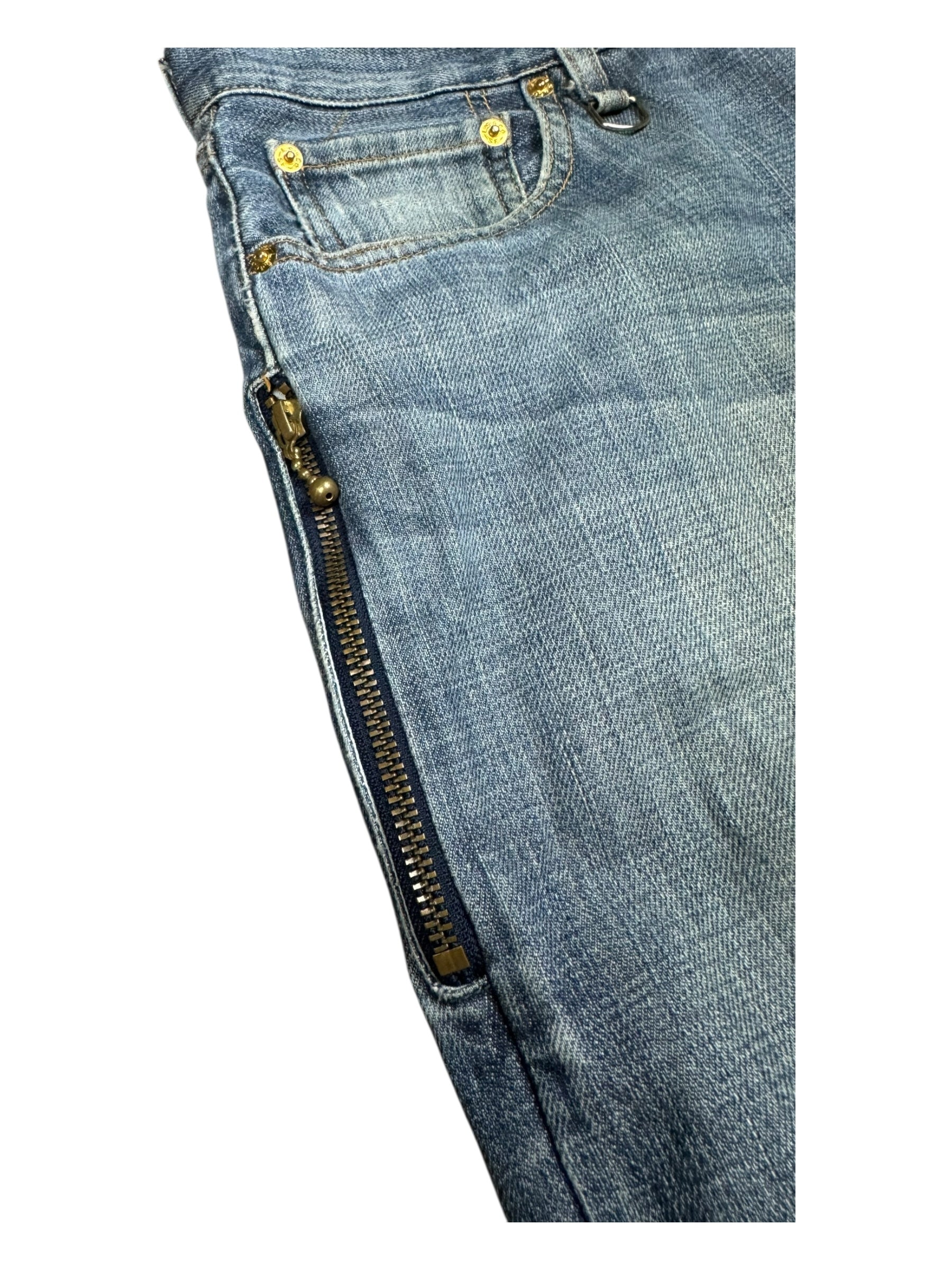 Fragment Design x Levis Side Zipper Denim Jeans Size 32