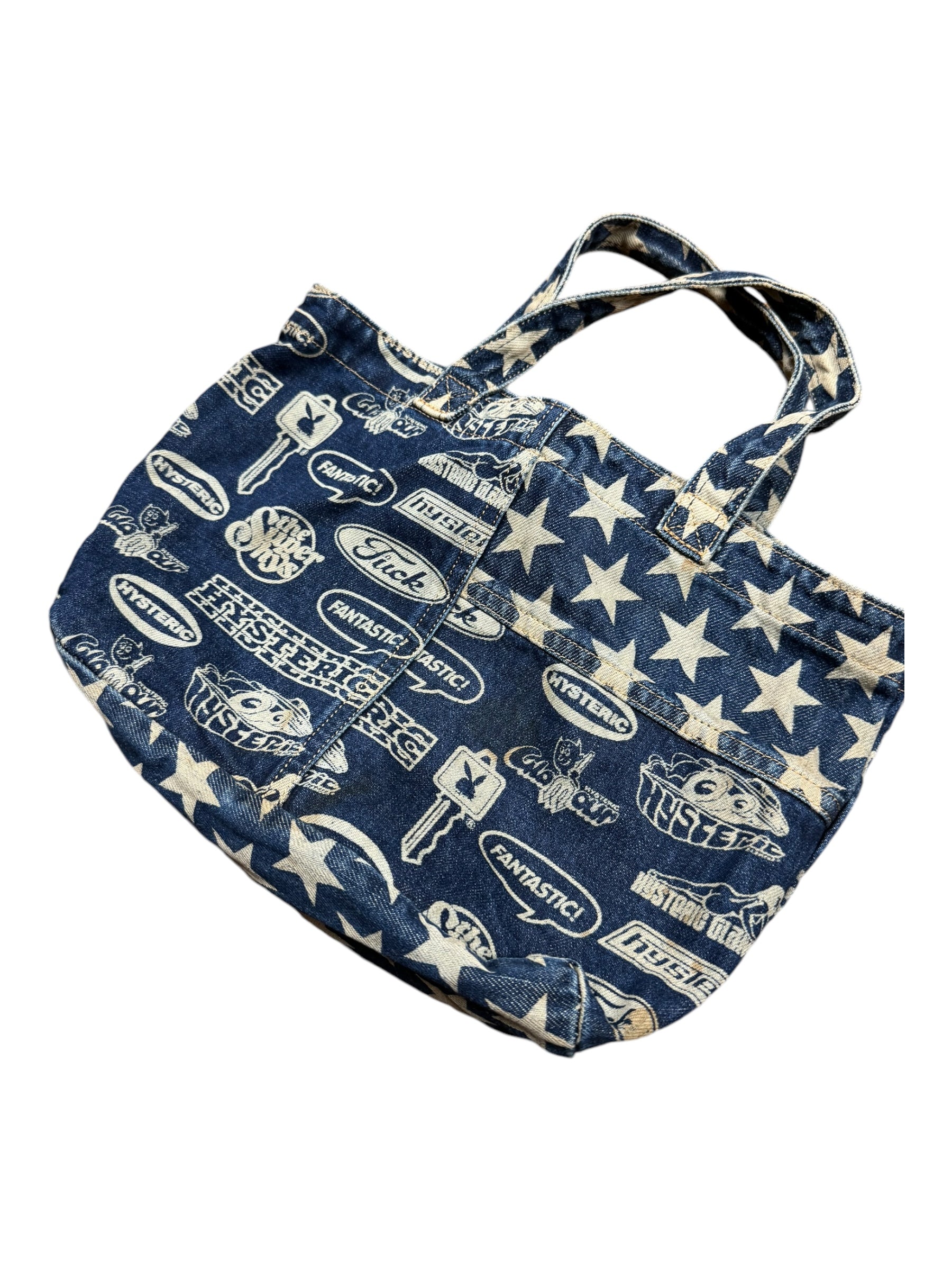 Hysteric Glamour 90s Denim Tote Bag