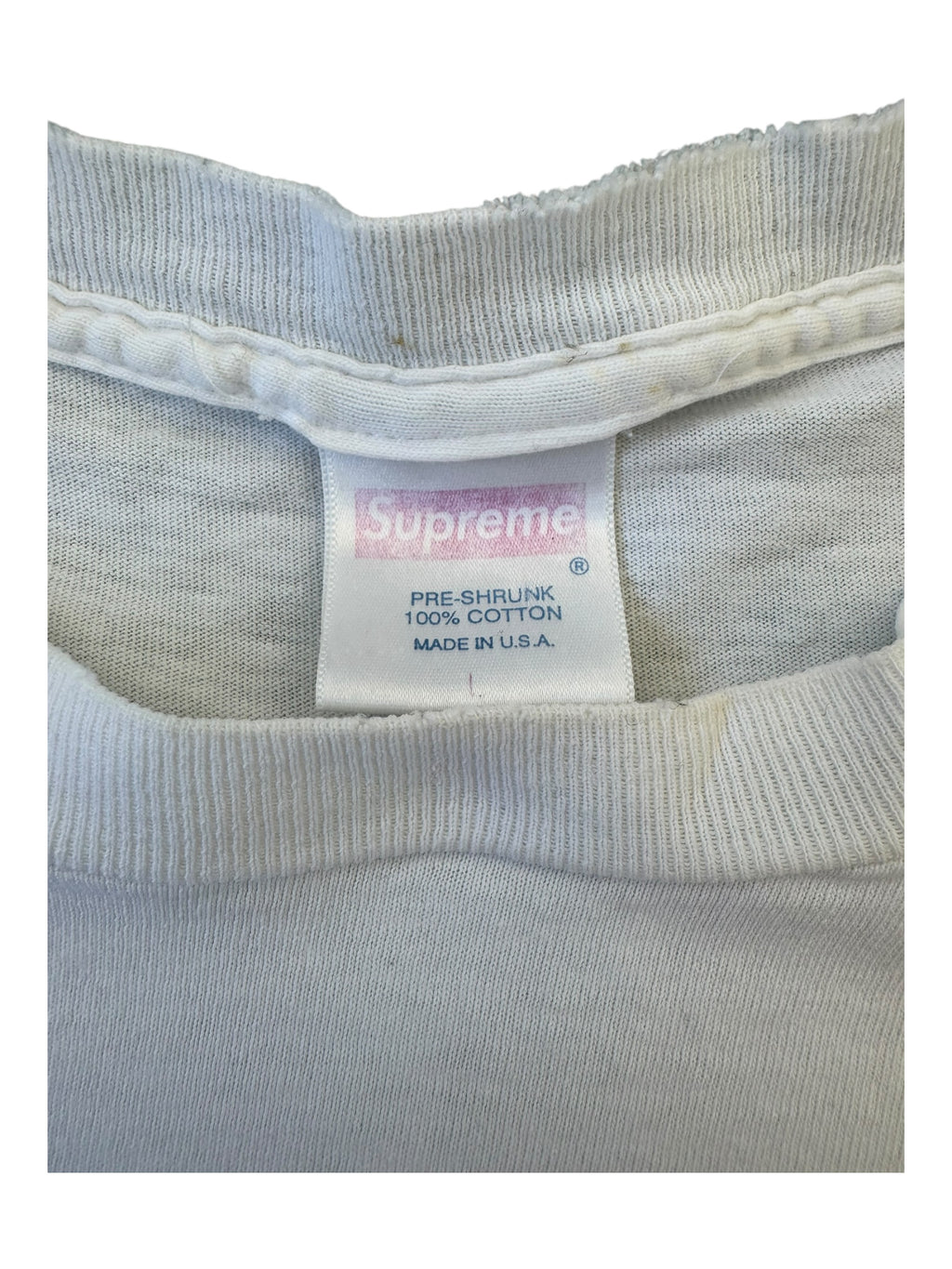 Supreme 2001 The Supremes White T-Shirt Size Large