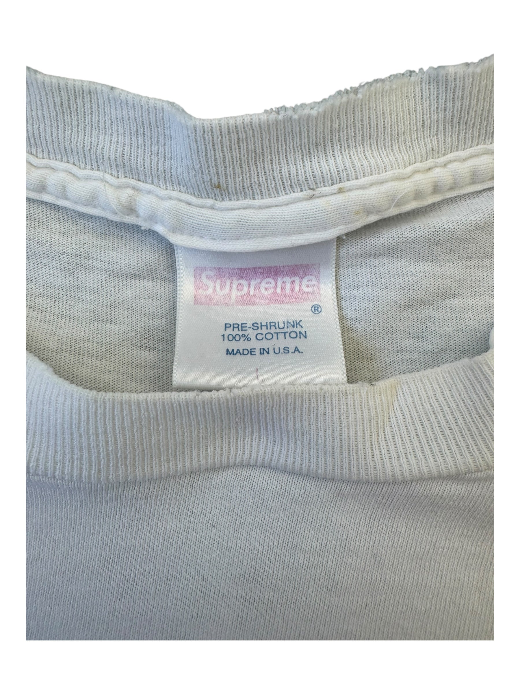 Supreme 2001 The Supremes White T-Shirt Size Large