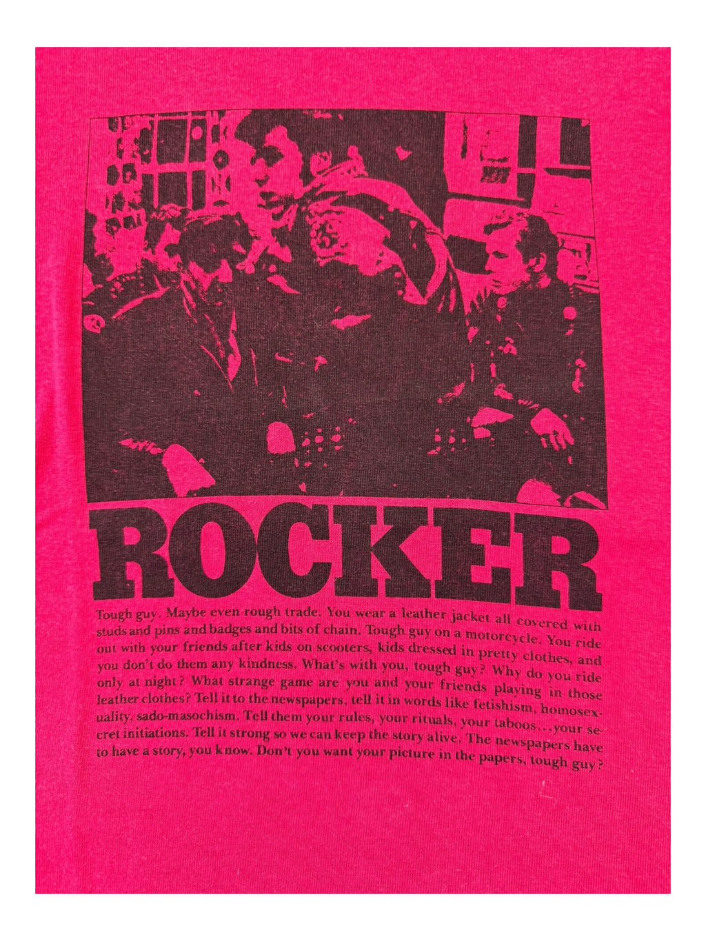 Hysteric Glamour 90s Red Rocker T-shirt Size Small