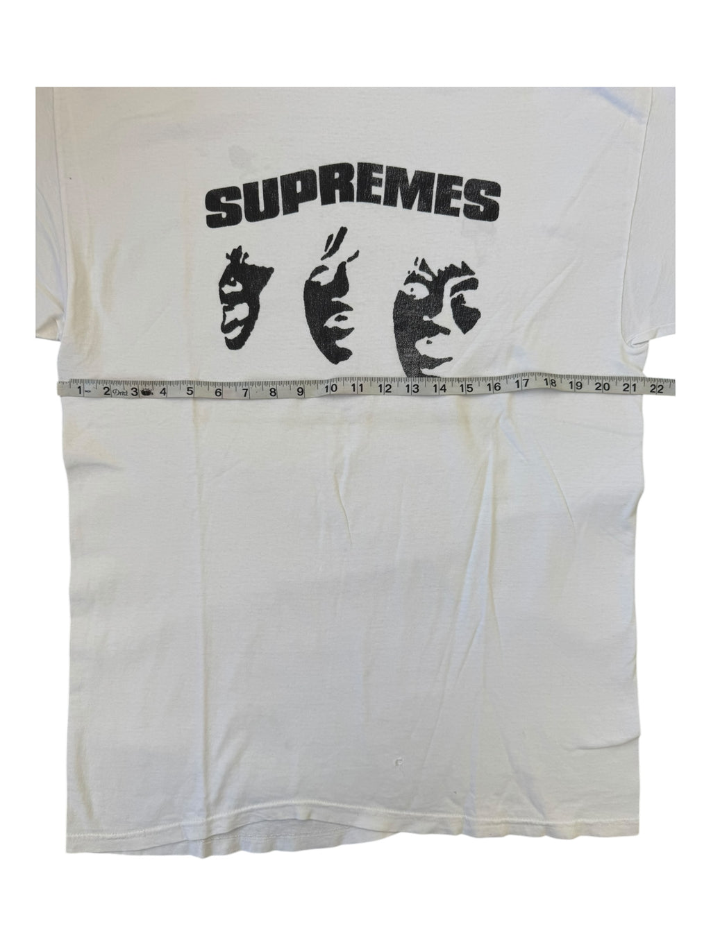 Supreme 2001 The Supremes White T-Shirt Size Large