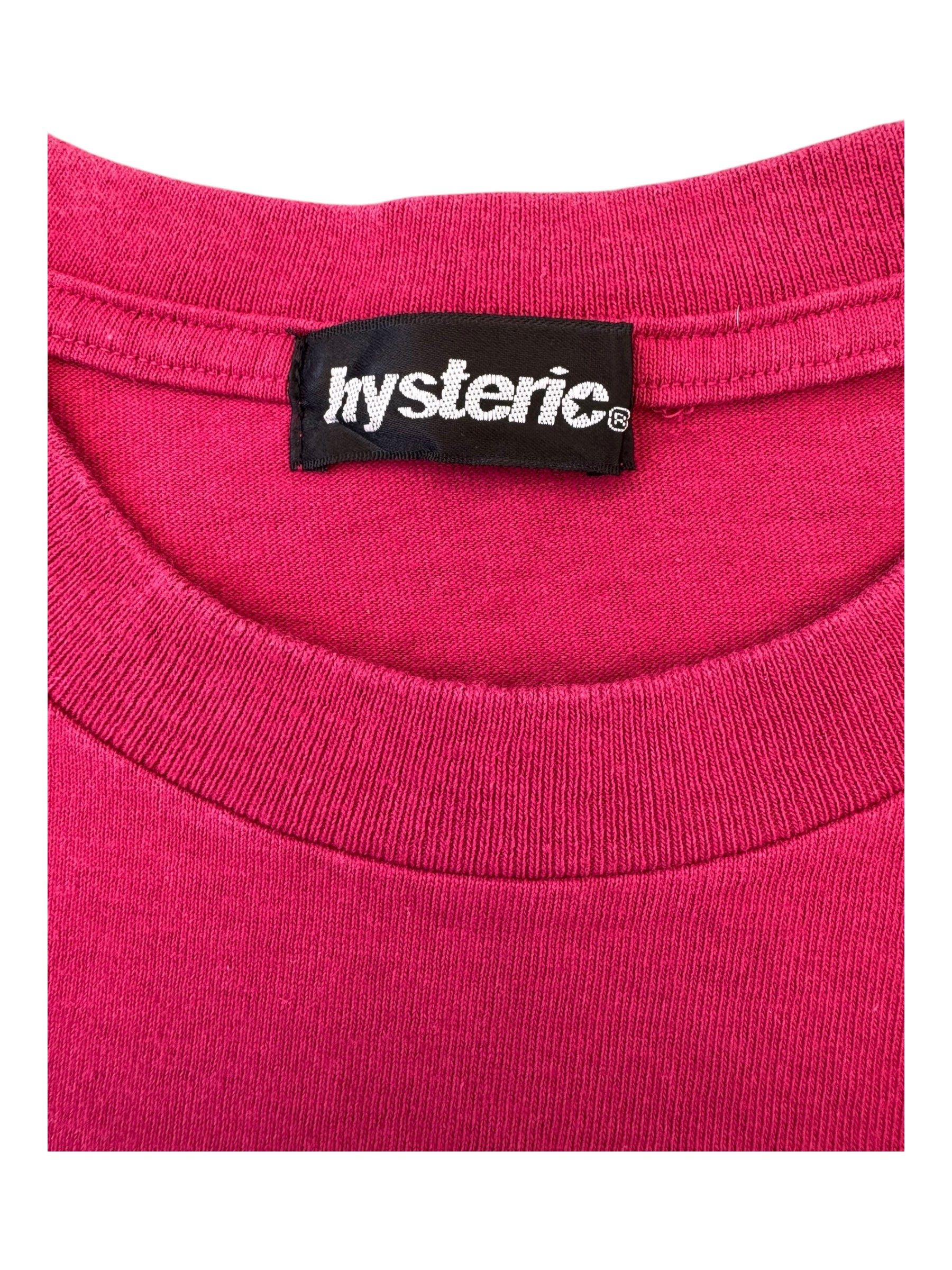 Hysteric Glamour 90s Red Rocker T-shirt Size Small