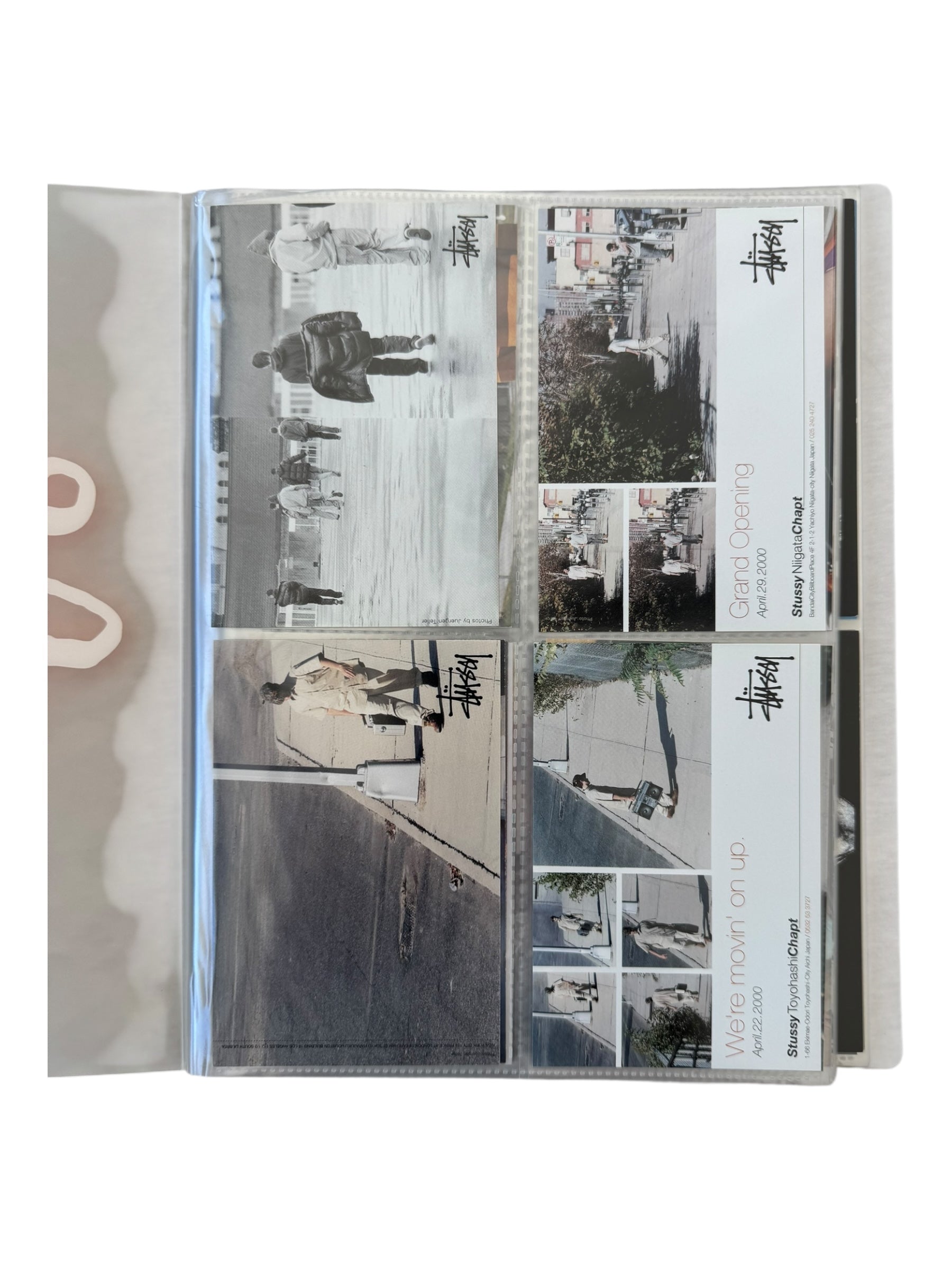Stussy 90s-00s Postcard Collection & Binder (80+ Postcards)