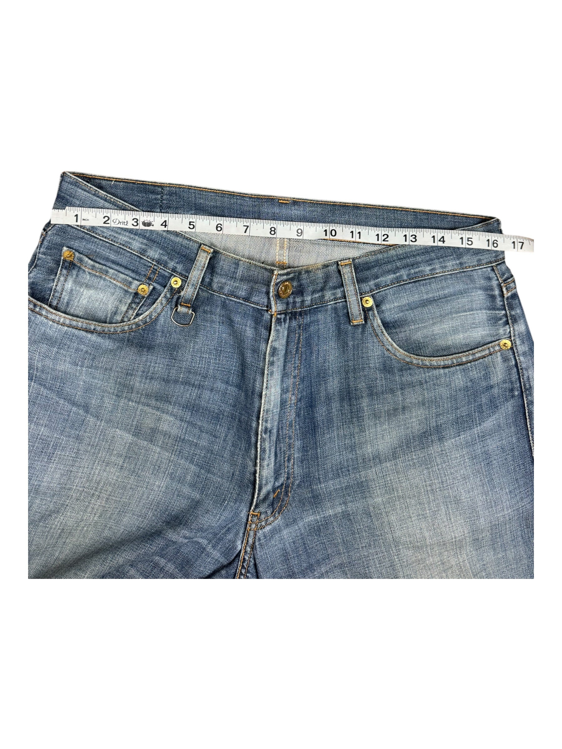 Fragment Design x Levis Side Zipper Denim Jeans Size 32