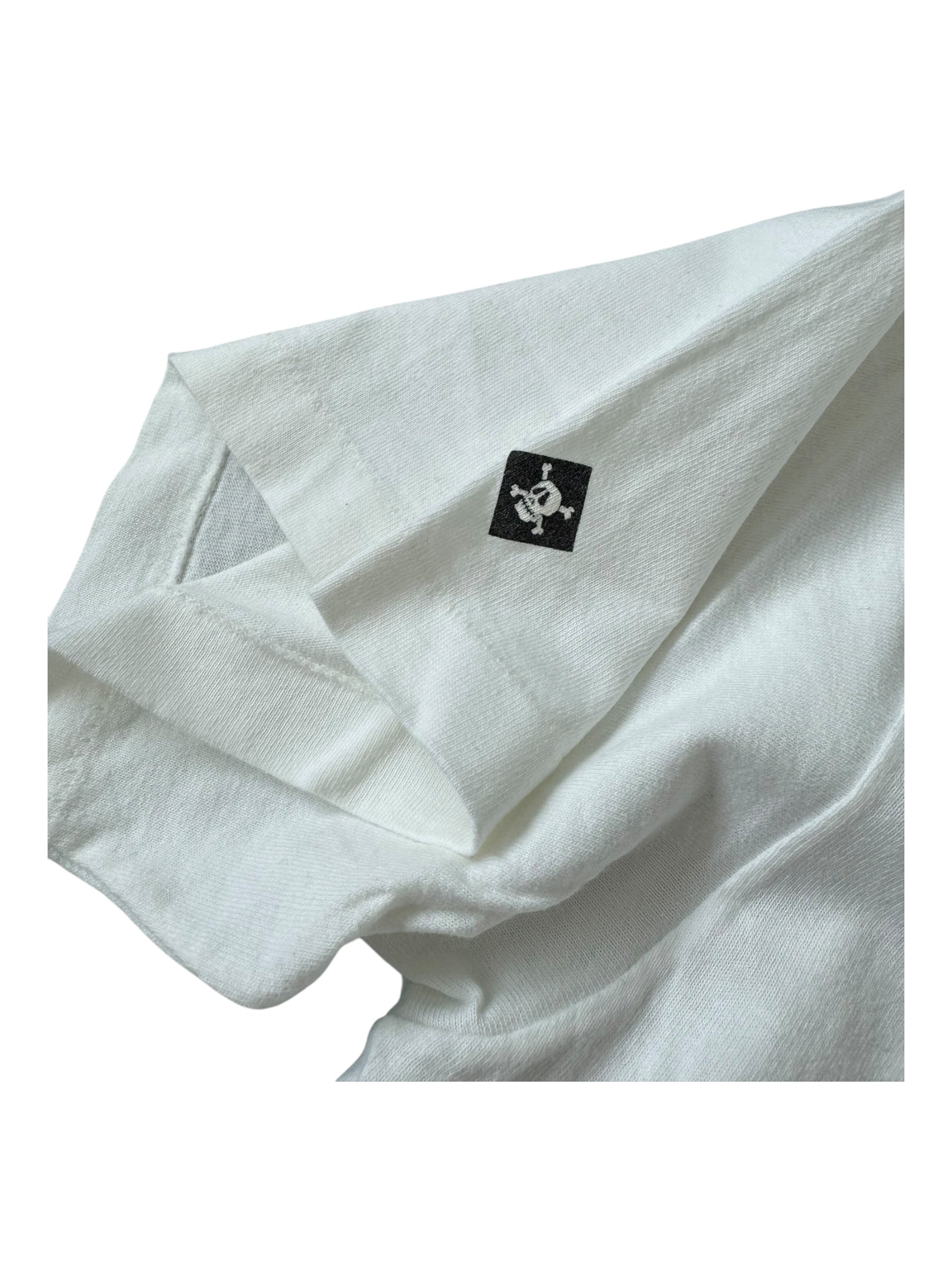 Stussy 90s Stussy x Haze Tag White T-Shirt Size Large