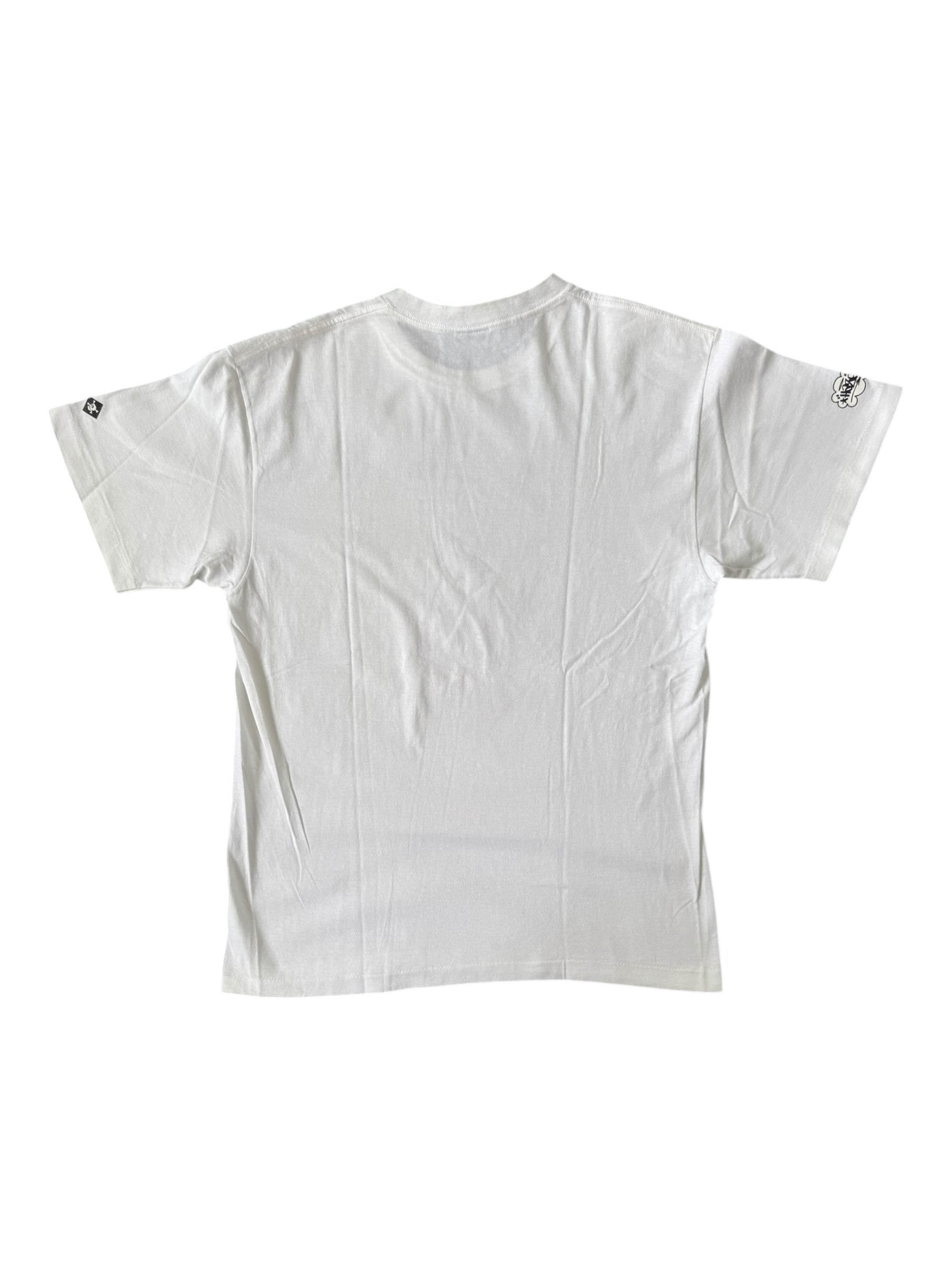 Stussy 90s Stussy x Haze Tag White T-Shirt Size Large