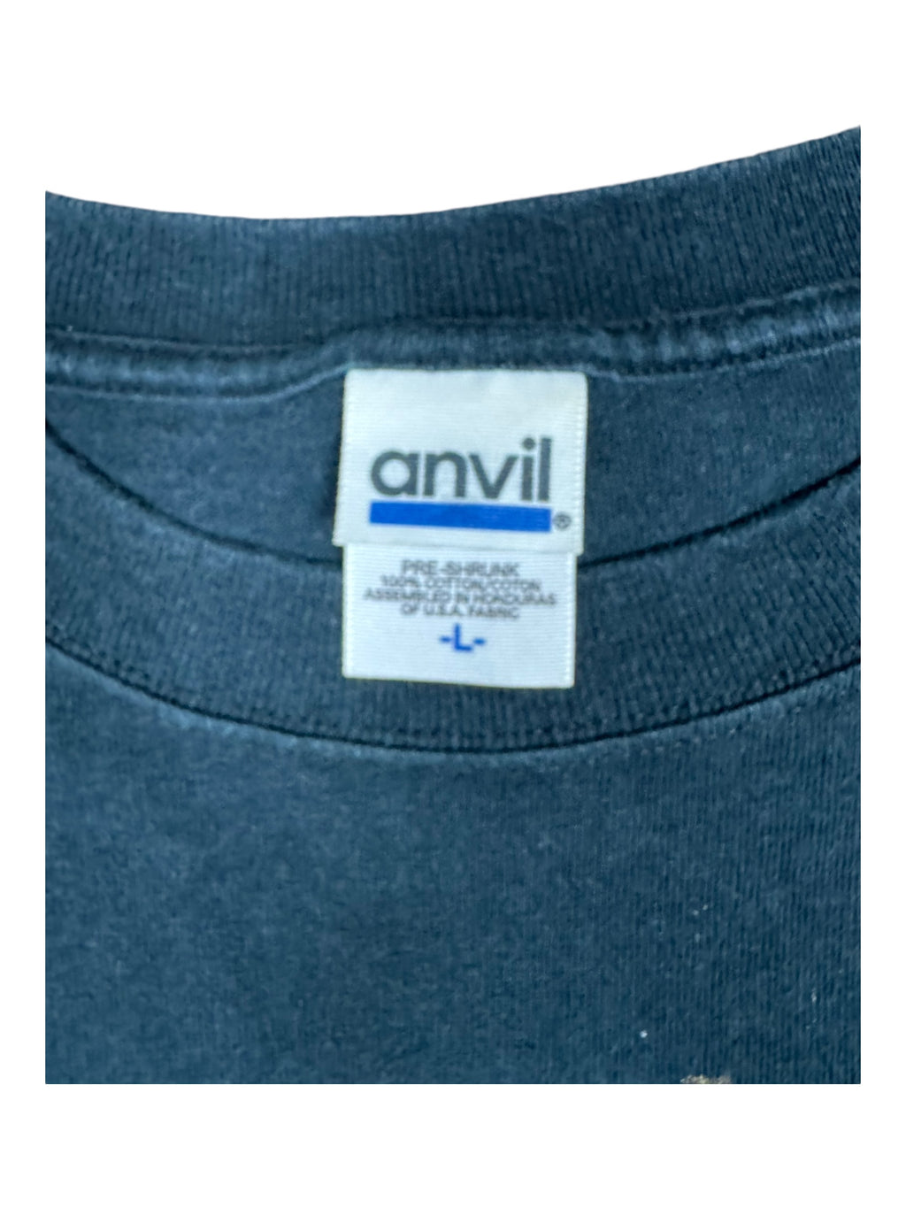 Jackass 00s Black 2001 Bam Margera Joust T-Shirt Anvil Size Large