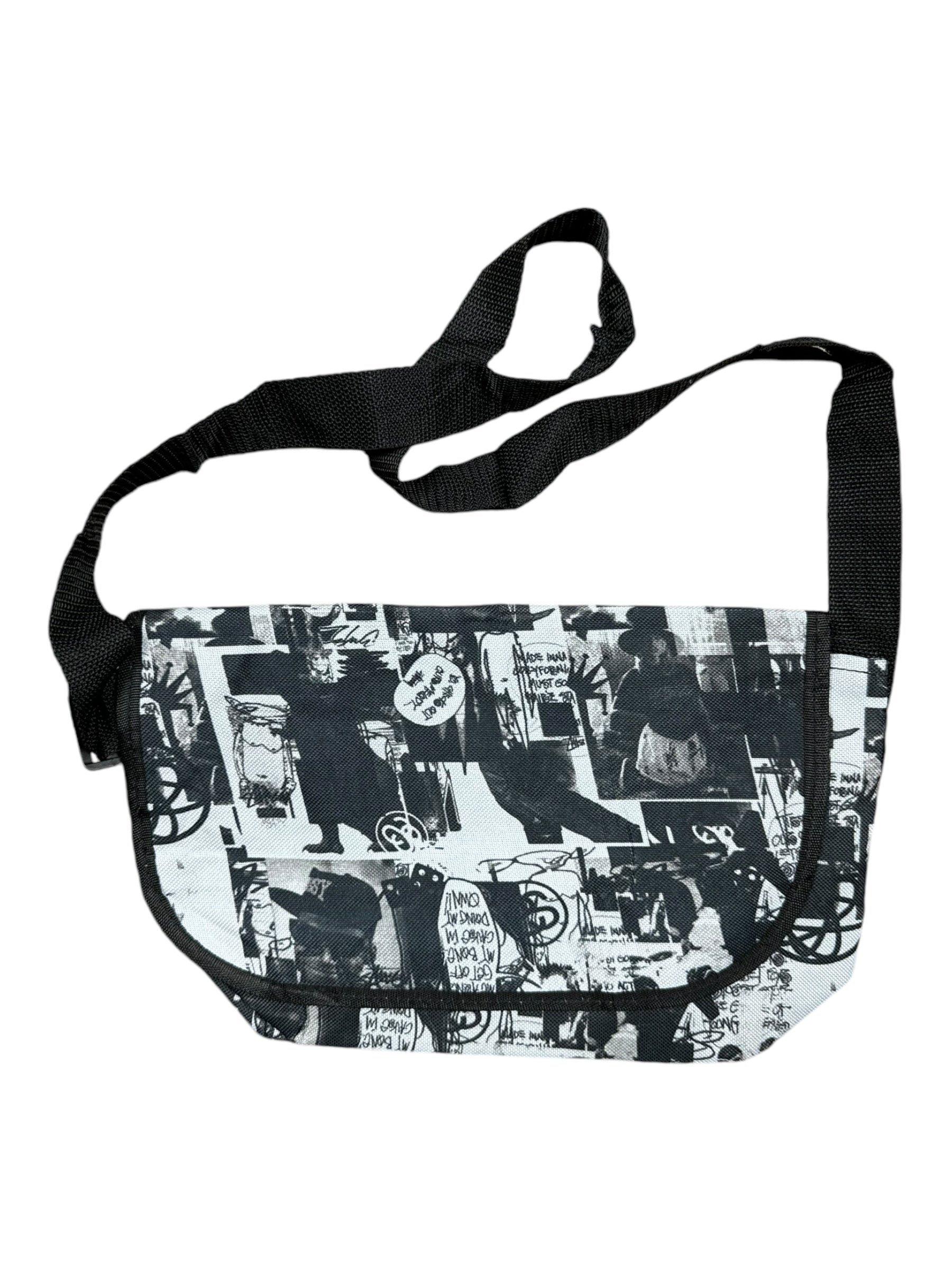 Stussy 00s Futura AOP Shoulder Bag