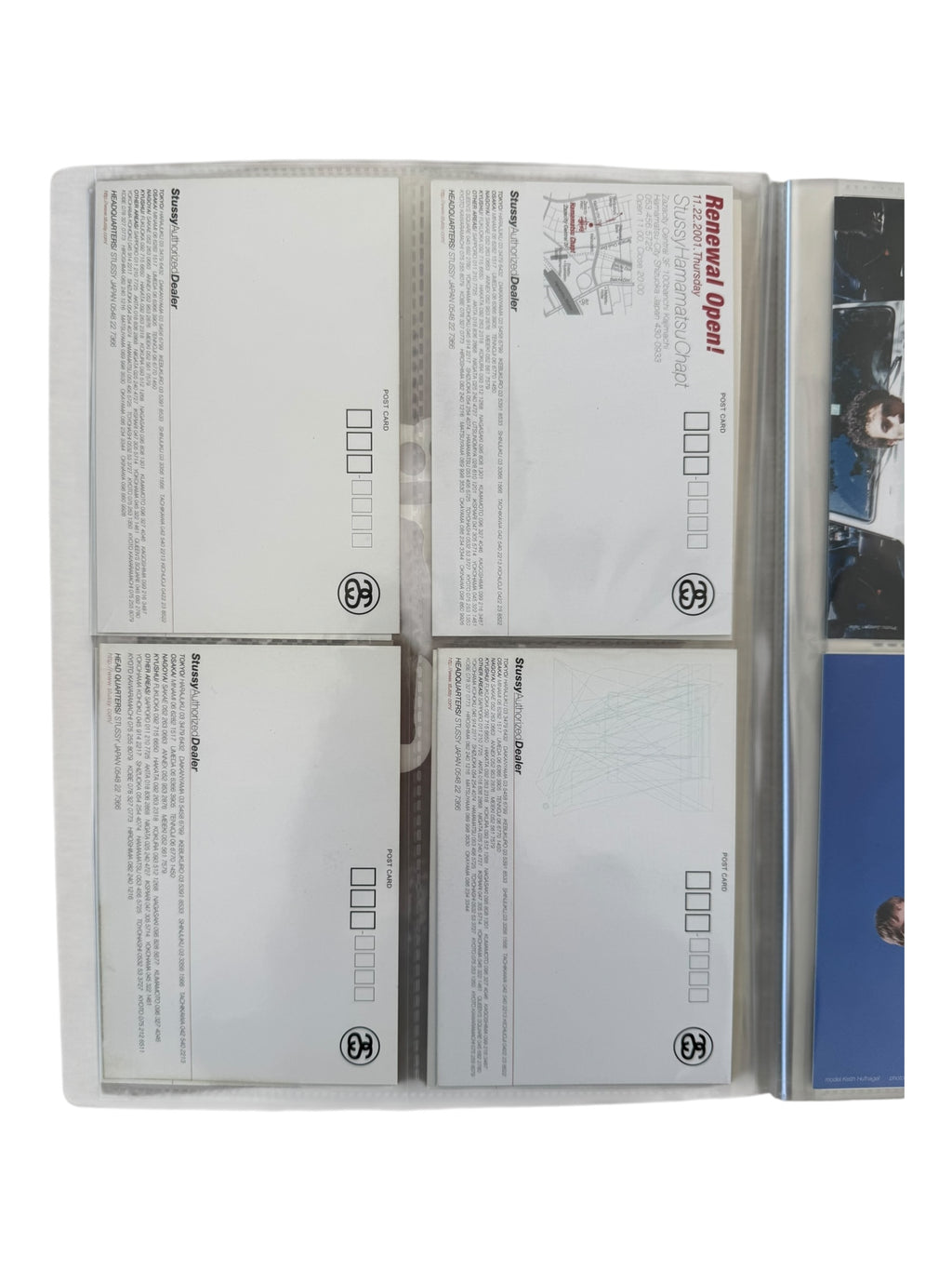 Stussy 90s-00s Postcard Collection & Binder (80+ Postcards)
