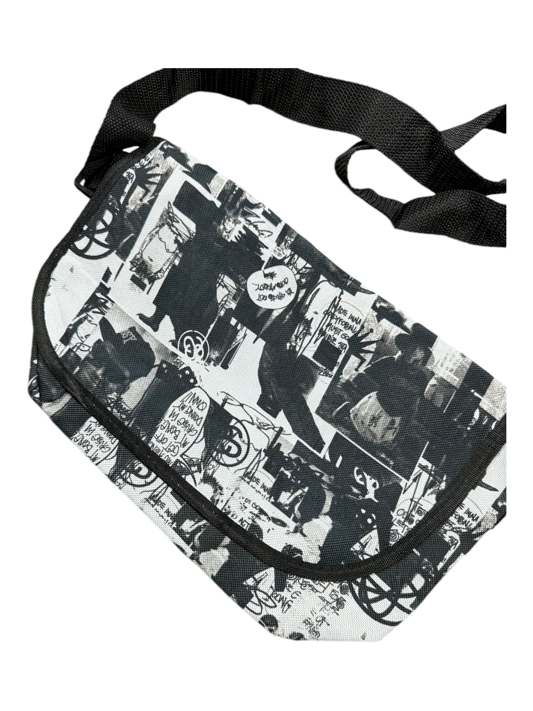 Stussy 00s Futura AOP Shoulder Bag