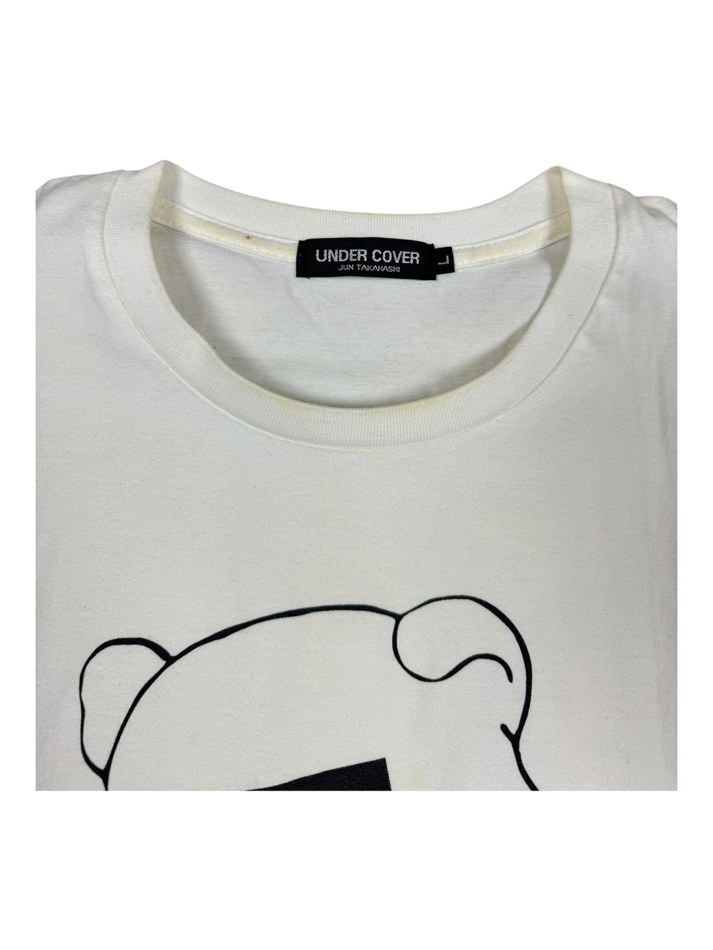 Undercover 00s White Bears T-Shirt Size Large