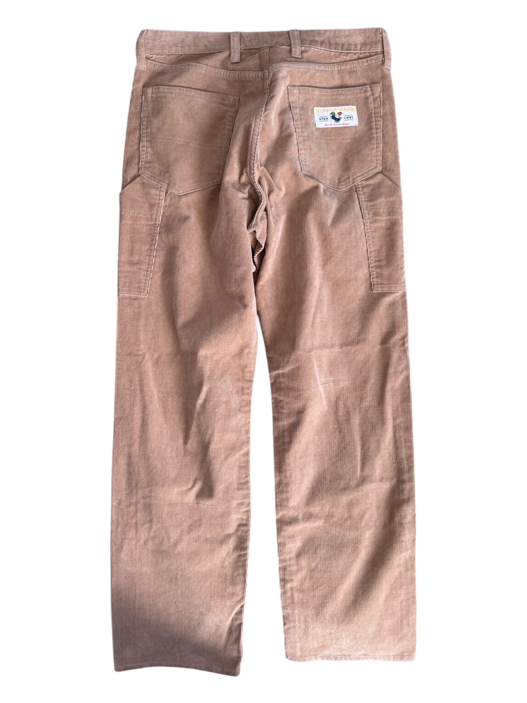 Human Made Tan Corduroy Pants Size Large (32/34)