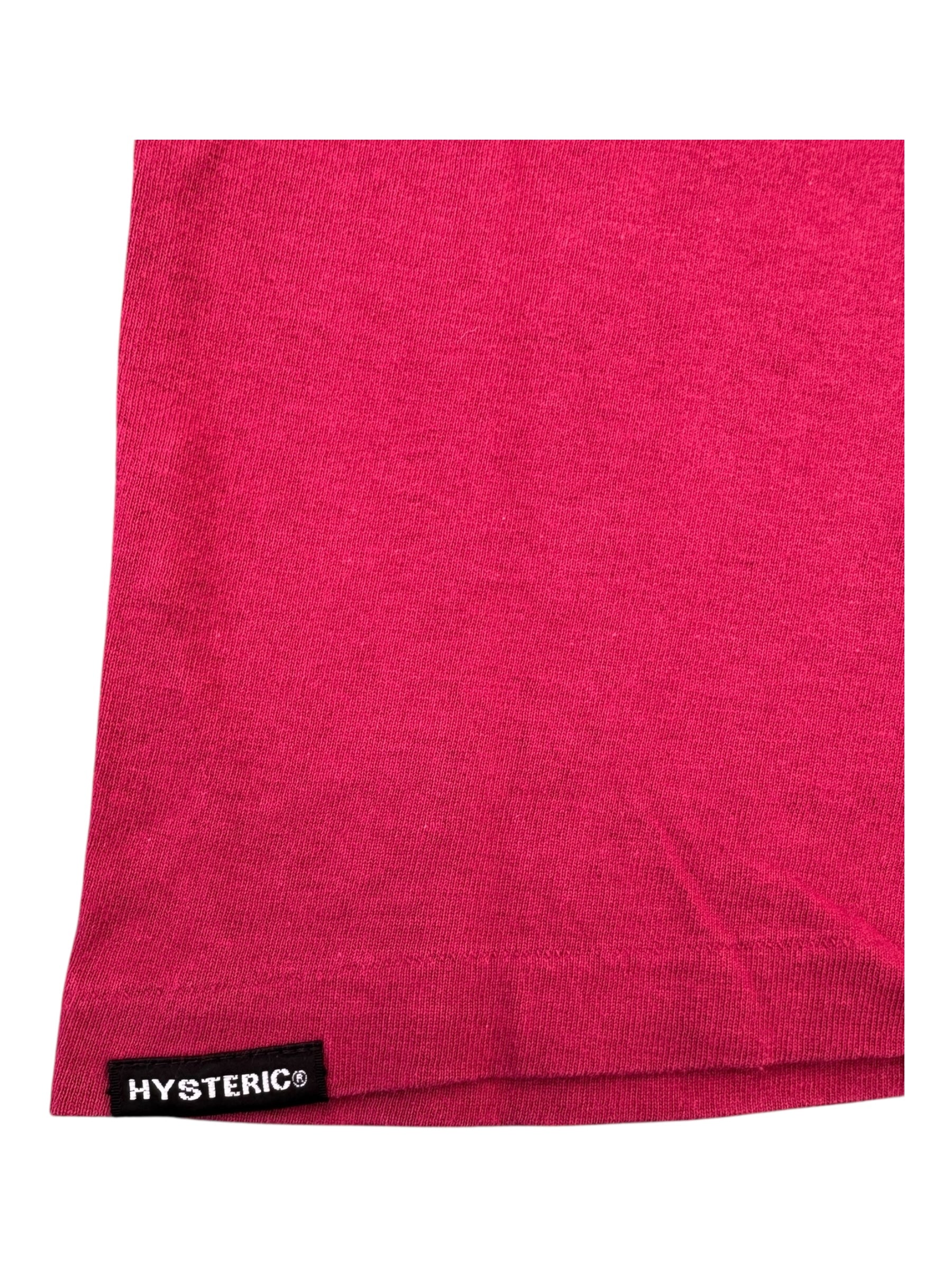 Hysteric Glamour 90s Red Rocker T-shirt Size Small