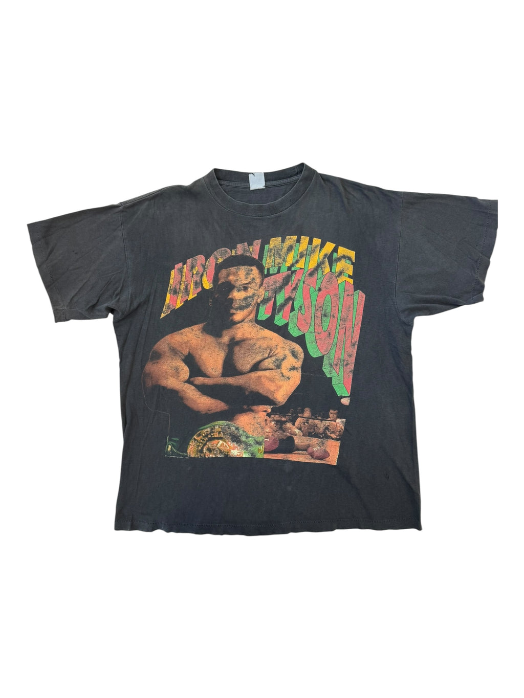 Mike Tysons 90s Rap Tee Heavyweight Champion of the World Mens Size XL