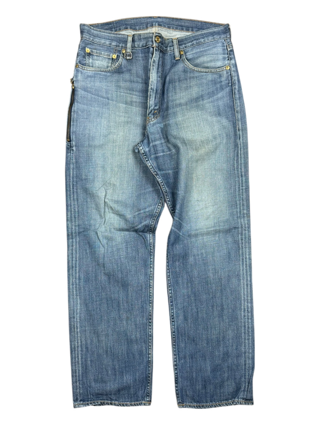 Fragment Design x Levis Side Zipper Denim Jeans Size 32