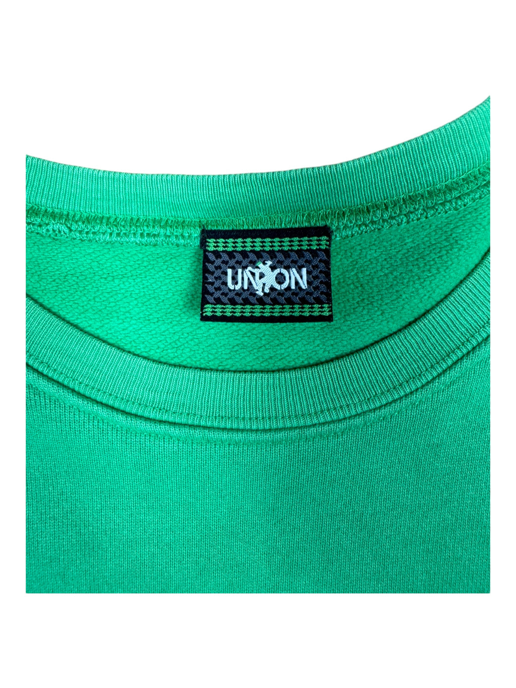Union 00s NYC LA Frontman Green Crewneck Size Large