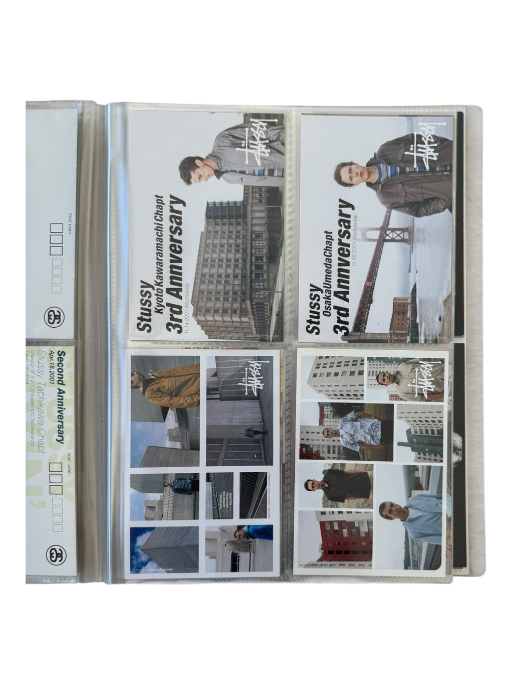 Stussy 90s-00s Postcard Collection & Binder (80+ Postcards)